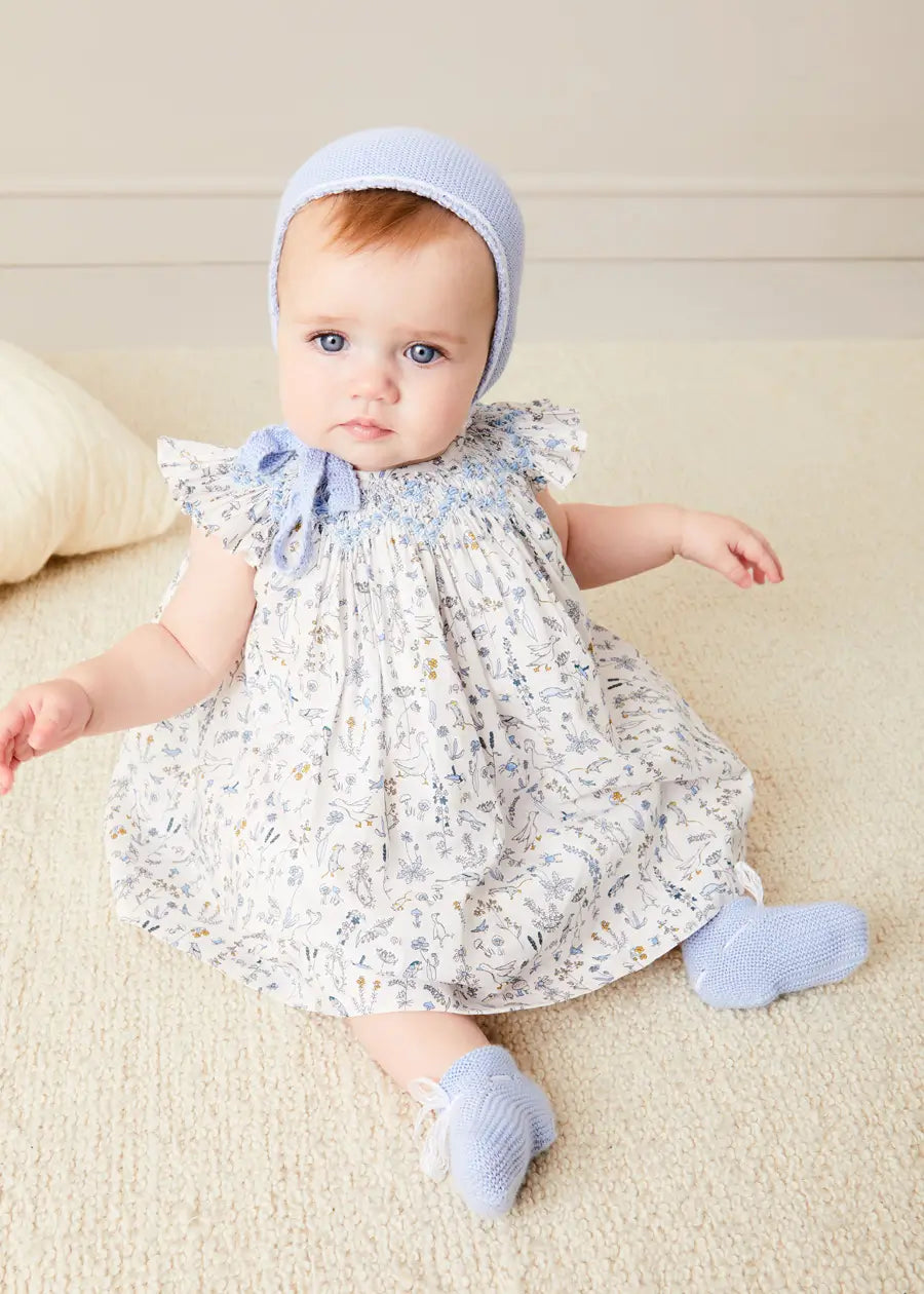 The Ellis Dress - Newborn Look Baby Girl Outfit | Soft & Comfortable Infant Dress for Special Occasions & Photo Shoots
