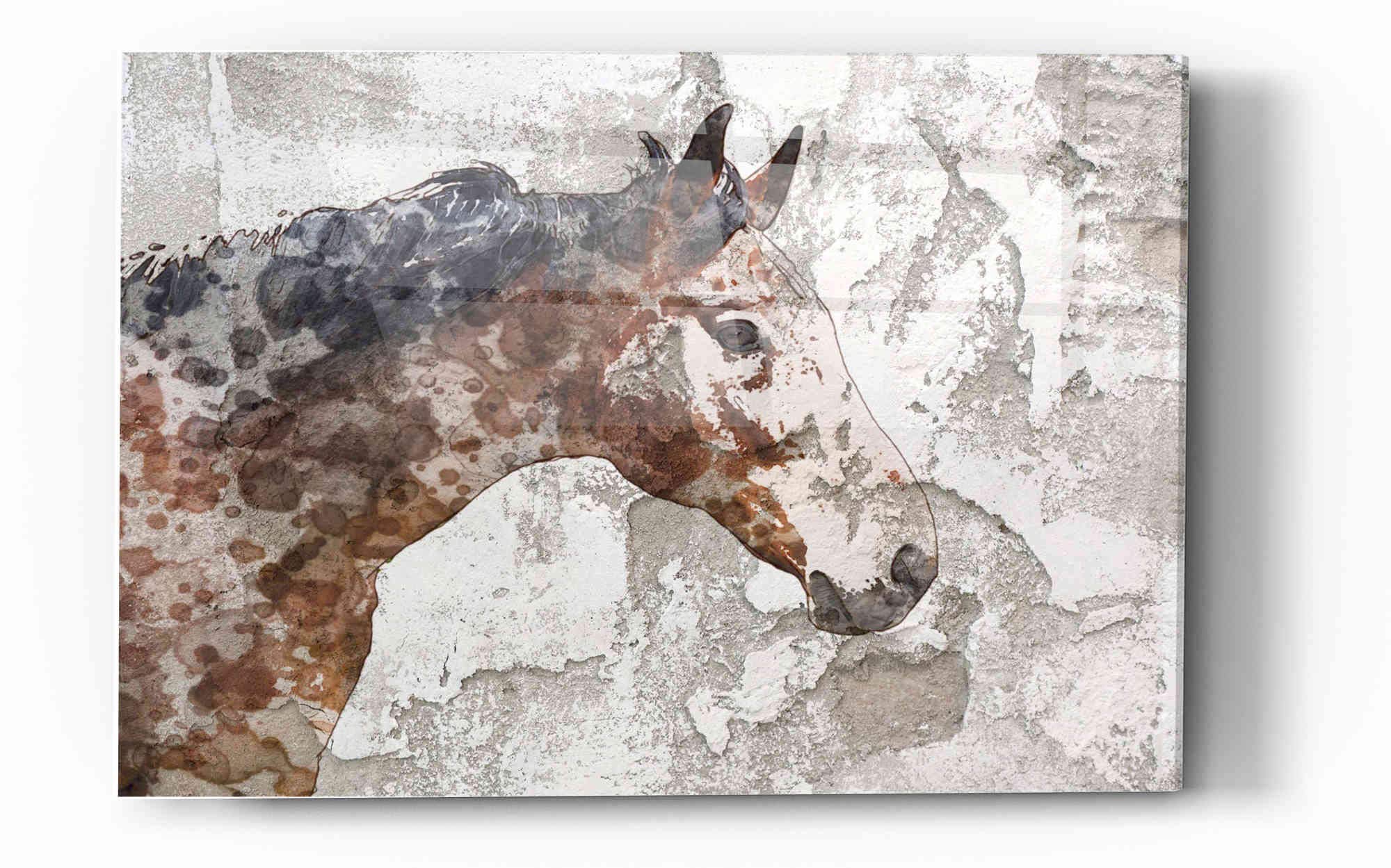 Epic Art 'Between The Teardrops' by Cameron Gray - 16x24 Inch Acrylic Glass Wall Art Painting - Modern Home Decor for Living Room, Bedroom & Office