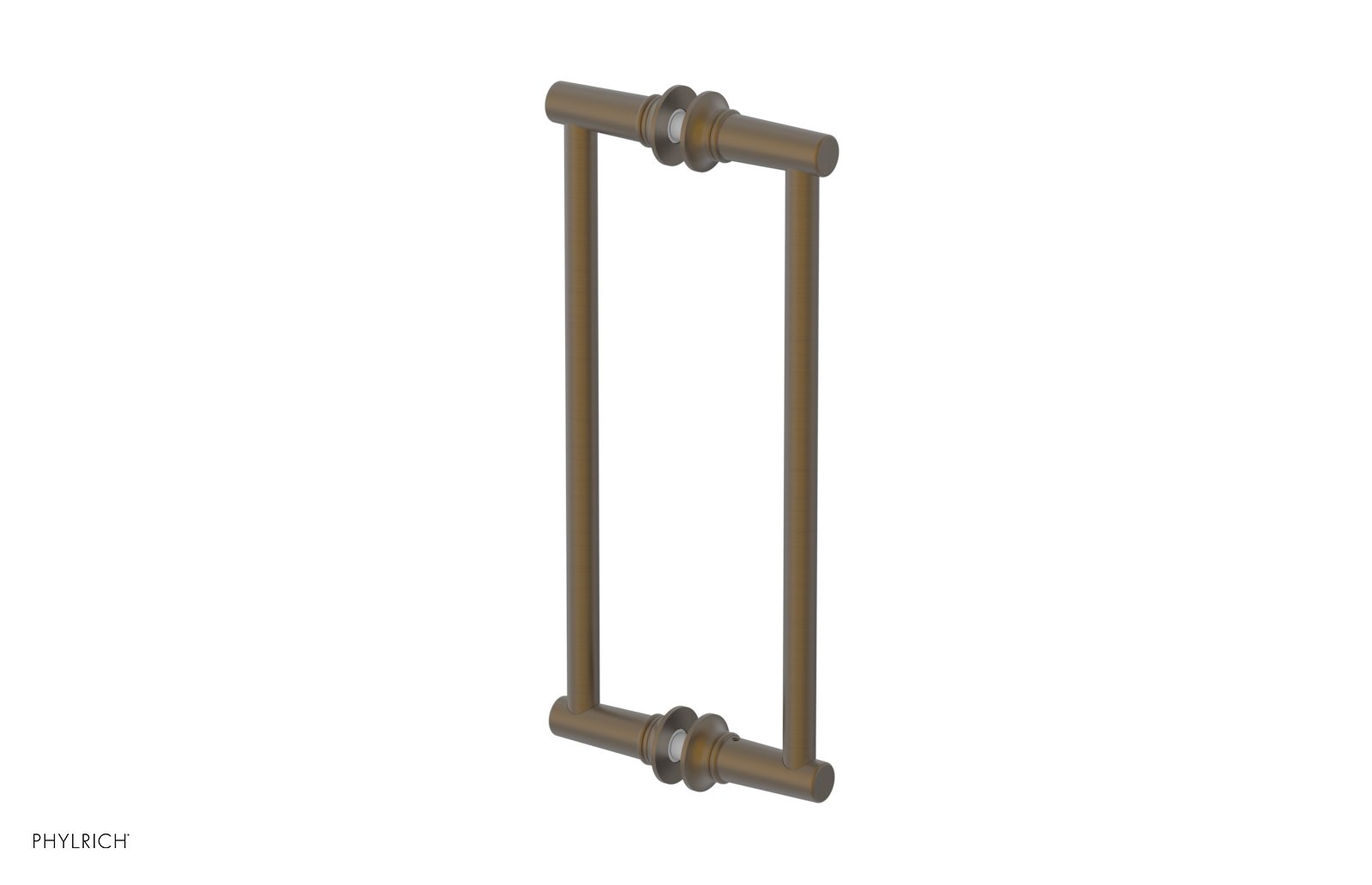 Hex Modern 12 Double Sided Shower Pull 501 93 12 - Premium Bathroom Hardware for Shower Doors & Glass Enclosures - Perfect for Home Renovation & Spa Style Bathrooms