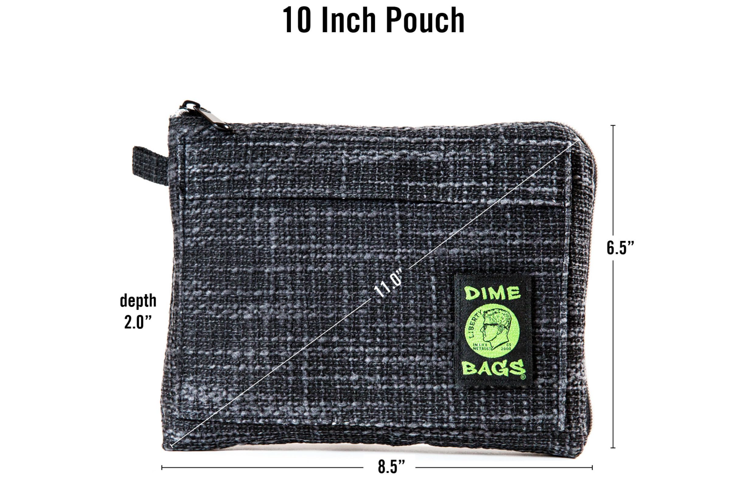 Dime Bags Padded Pouch with Soft Interior - Protective Storage Case for Jewelry, Electronics & Small Valuables | Perfect for Travel, Home Organization & Daily Essentials