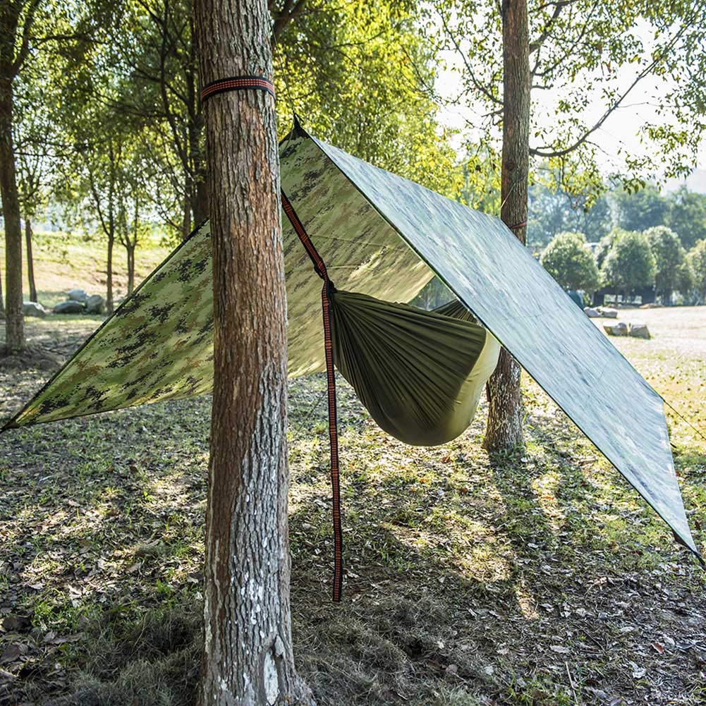 Premium Multi-Function Tent Tarp - Heavy Duty Waterproof Sun Shade & Rain Canopy for Outdoor Camping, Picnics, Beach, and Parking Protection