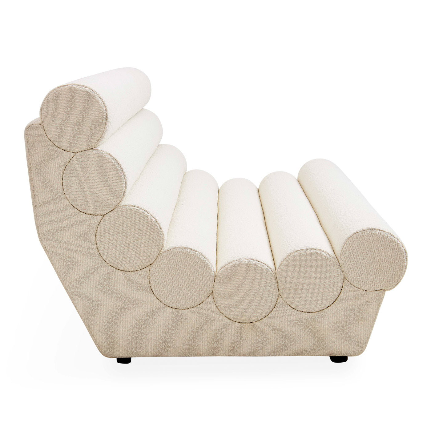 Futura Slipper Sofa - Comfortable Modern Living Room Furniture for Relaxing & Lounging | Perfect for Home, Apartment, and Office Use