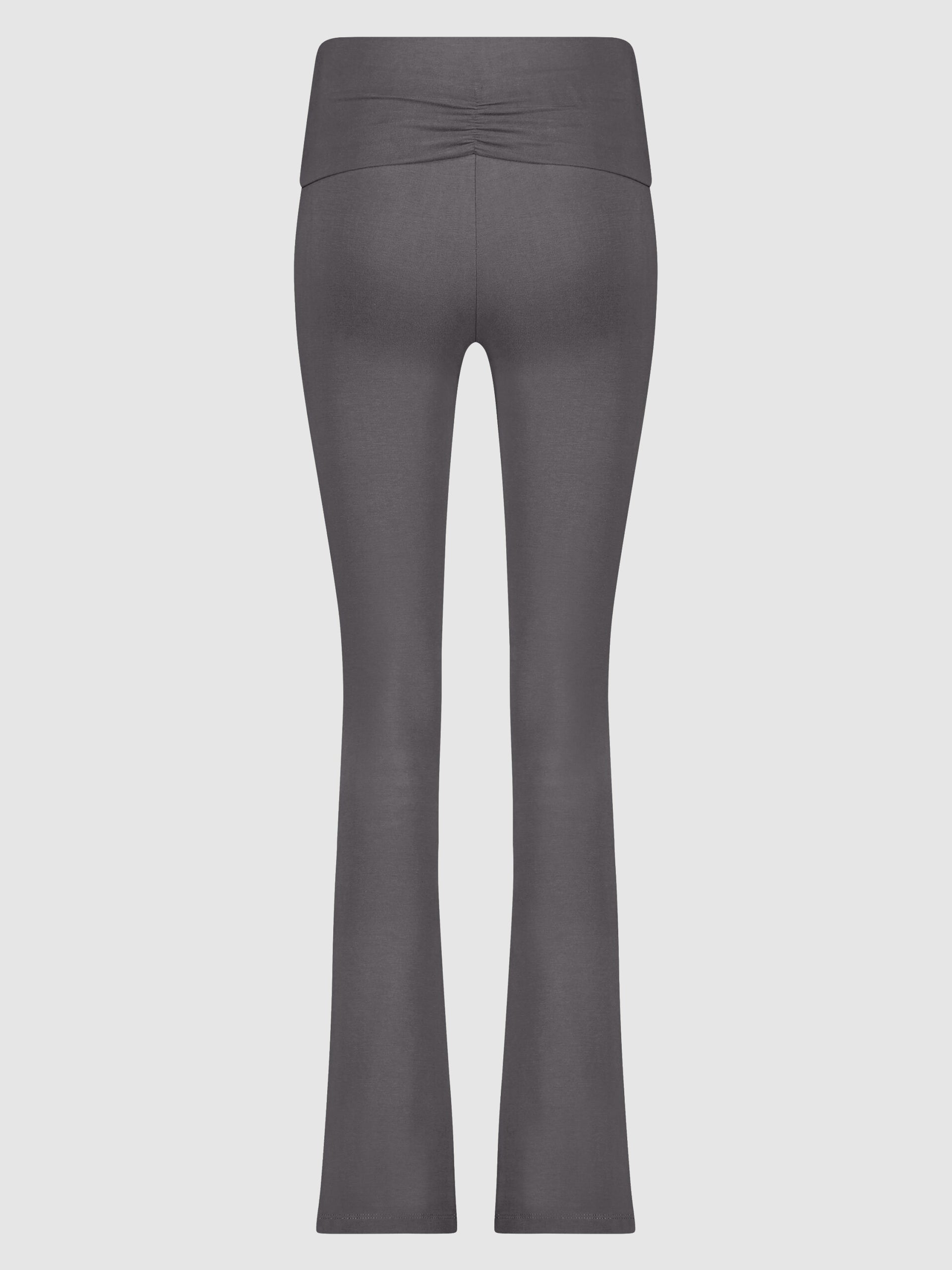 Urban Goddess Pranafied Flared Yoga Pants for Women - High Waisted Stretchy Comfort - Charcoal Gray - Perfect for Yoga, Pilates & Lounge Wear