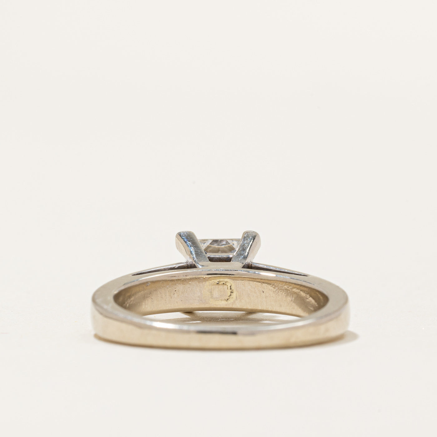 1.0ct Princess Cut Diamond Solitaire Ring in 14k Gold - Size 5.75 | Elegant Engagement & Wedding Jewelry for Women | Perfect Proposal Gift & Anniversary Present