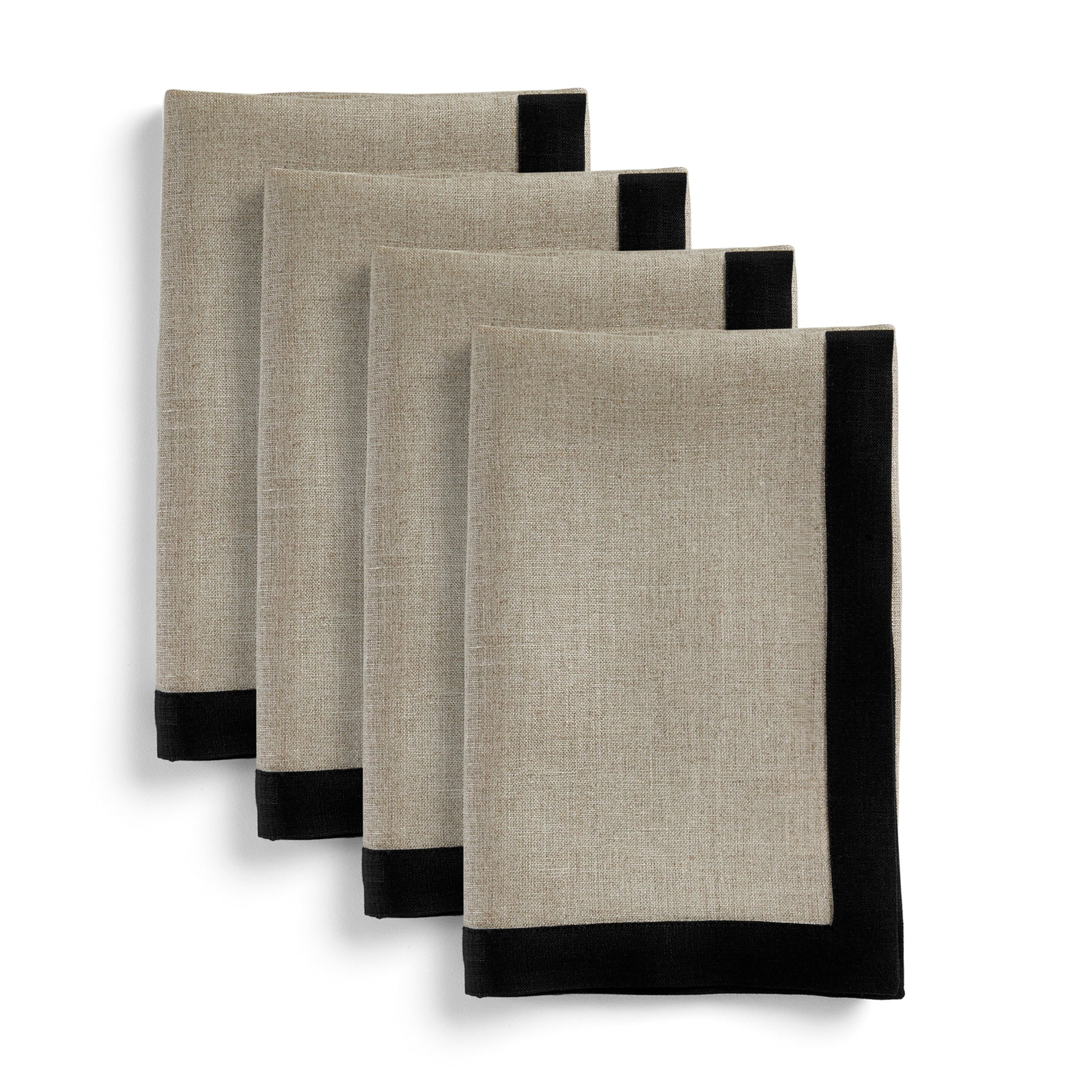Premium Classic Cotton Napkins - Set of 4 for Elegant Dining, Dinner Parties & Home Decor - Soft & Absorbent Table Linens