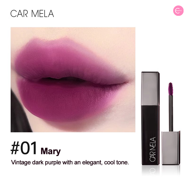 Carmela Renaissance Lip Clay - Matte Long Lasting Lipstick for Women, Hydrating & Non-Drying, Vegan & Cruelty Free - Perfect for Daily Wear, Parties & Special Occasions