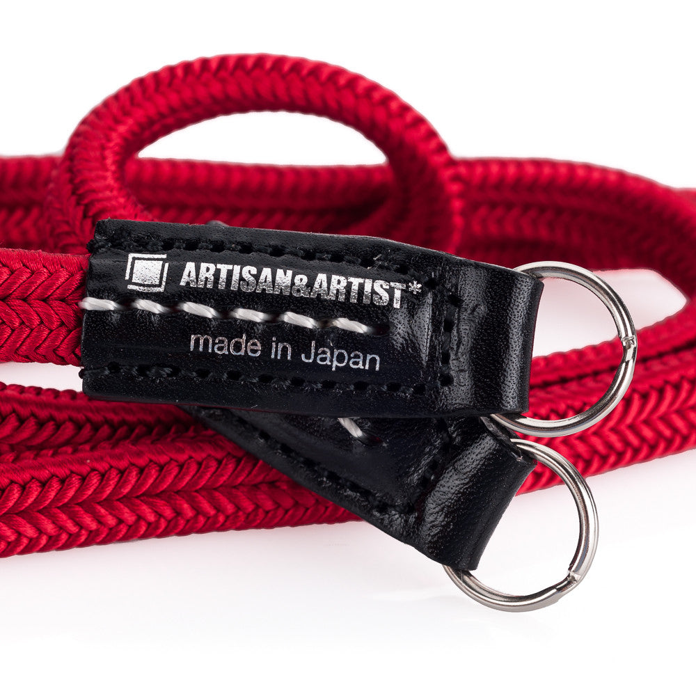 Artisan & Artist ACAM 310 Premium Silk Neck Strap for Cameras - Comfortable & Durable Red Camera Strap for DSLR & Mirrorless Cameras - Perfect for Travel, Photography & Everyday Use