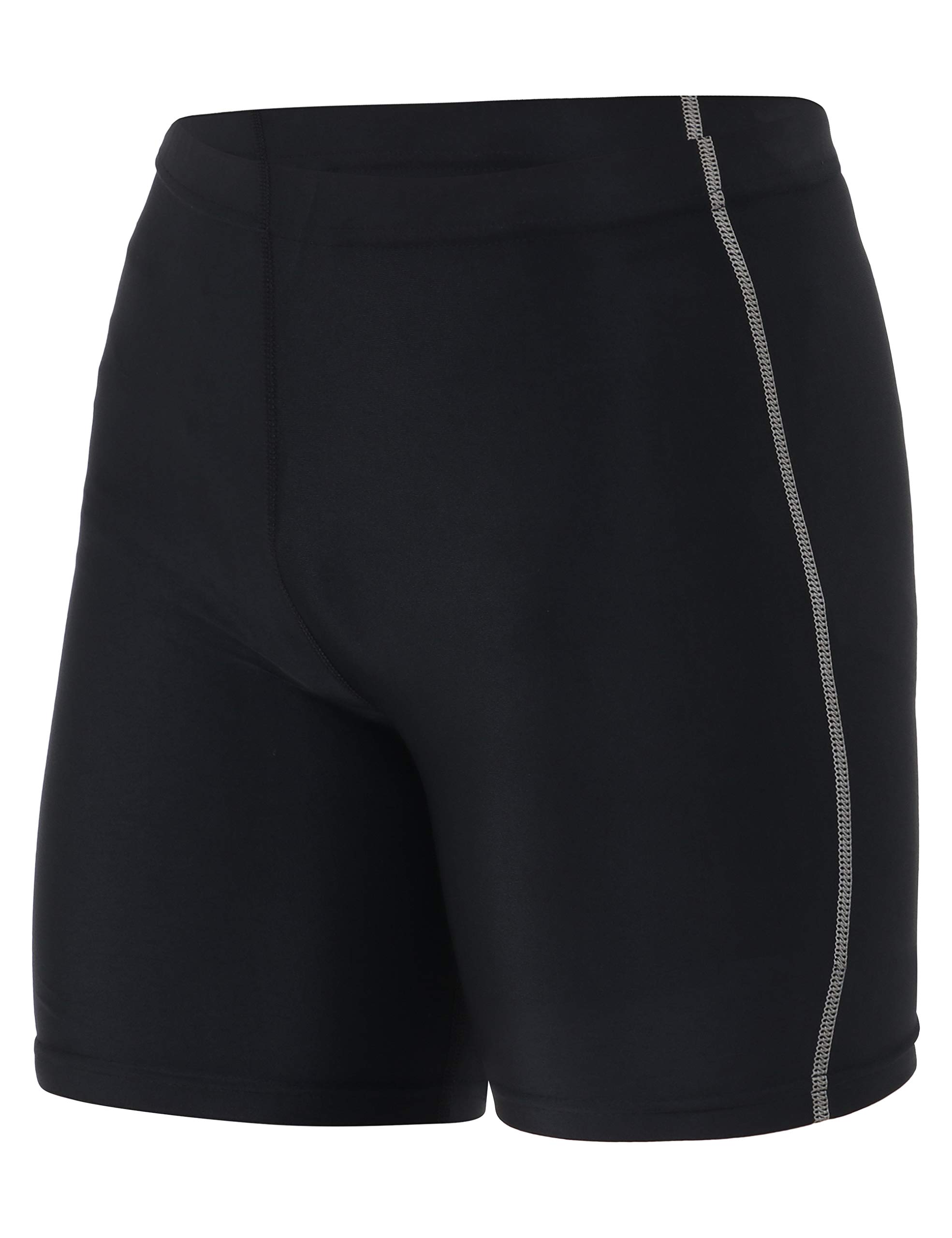 NEVER LOSE Unisex Compression Sports Shorts - Breathable Workout Half Tights for Running, Gym & Yoga | Moisture-Wicking Athletic Wear for Men & Women