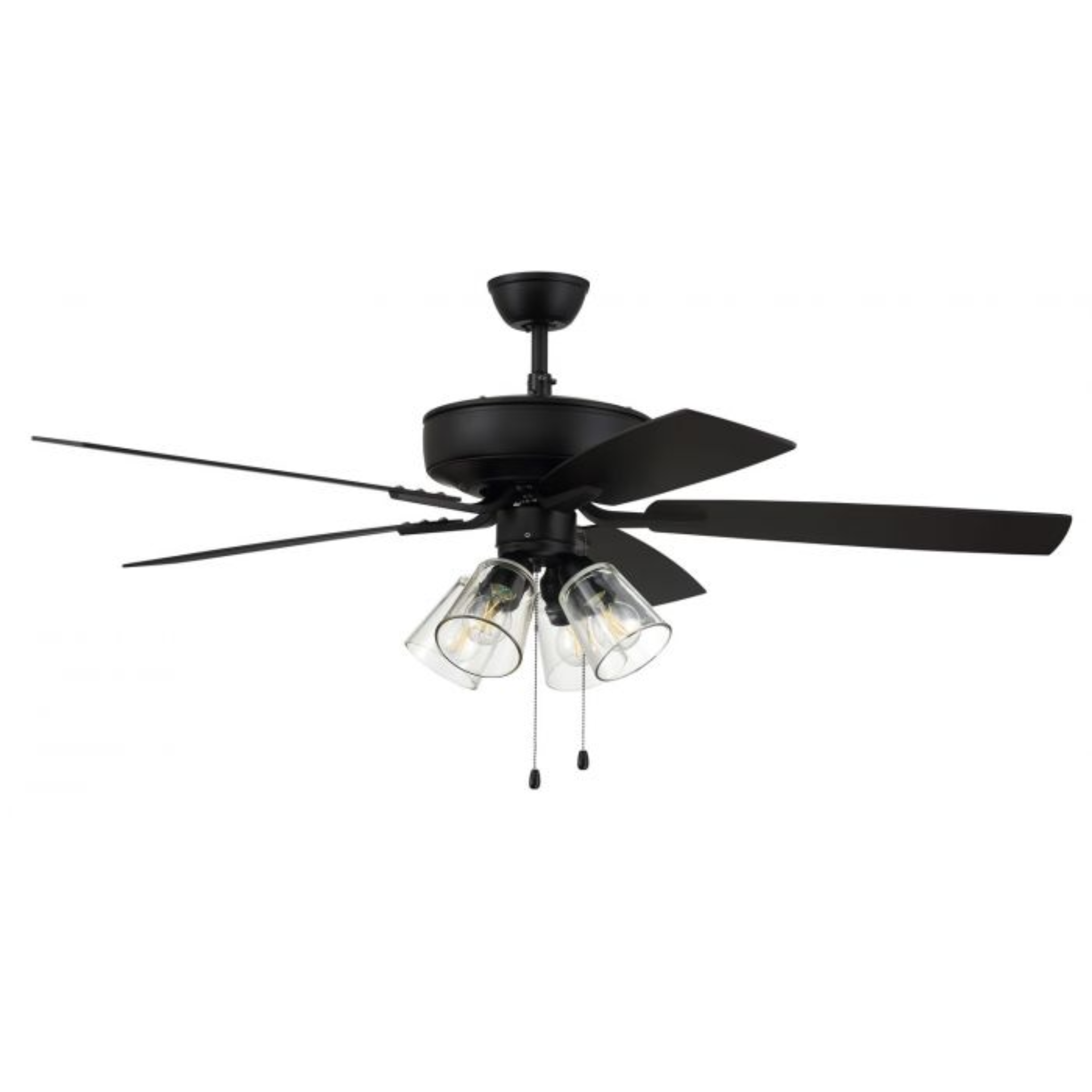Craftmade 52 Pro Plus 104 Indoor Ceiling Fan with Light - Energy Efficient, Quiet DC Motor - Perfect for Living Room, Bedroom, and Office Spaces