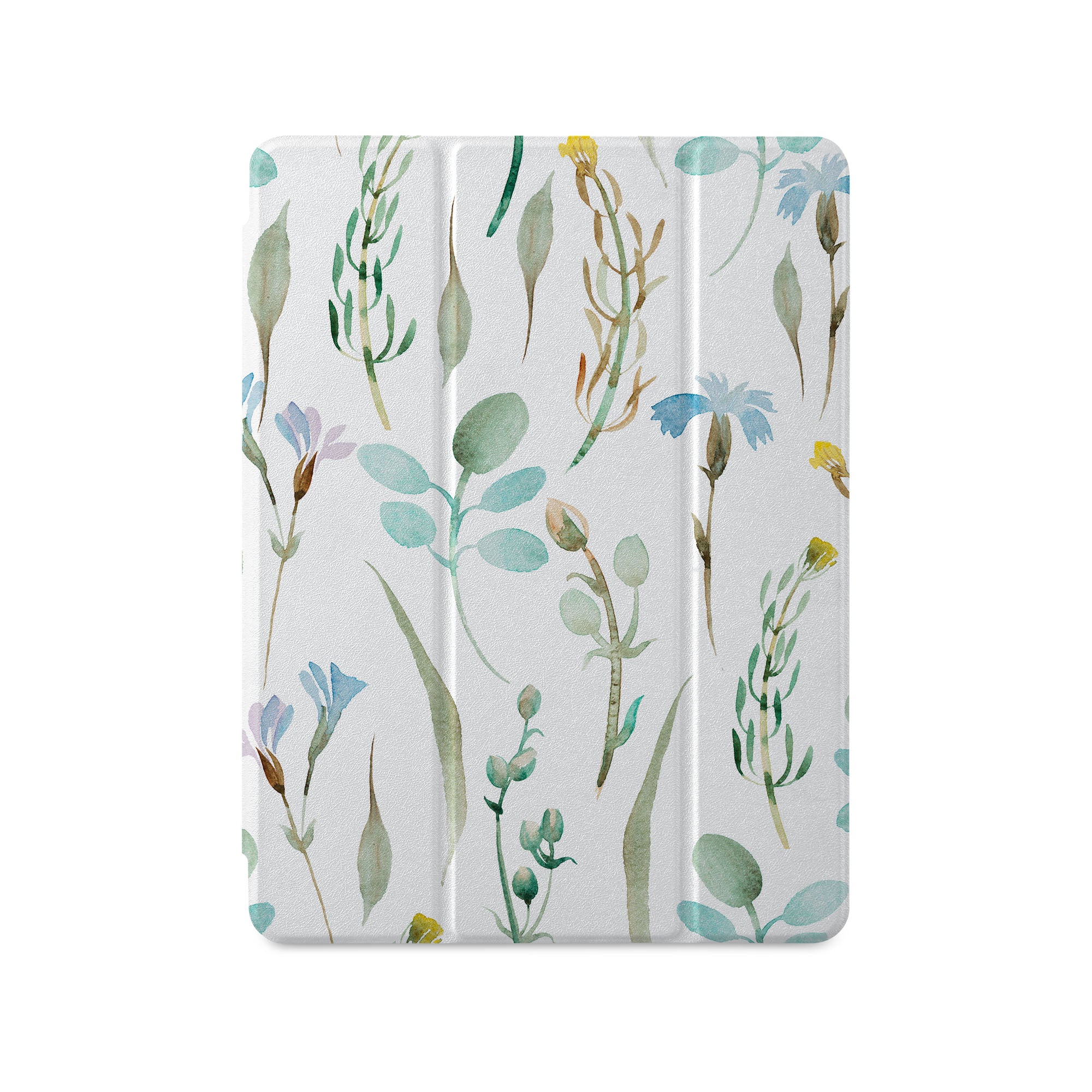 iPad 360 Elite Case with Green Leaves Design - Premium Protective Cover for iPad Pro/Air/Mini - Perfect for Work, Travel & Home Use