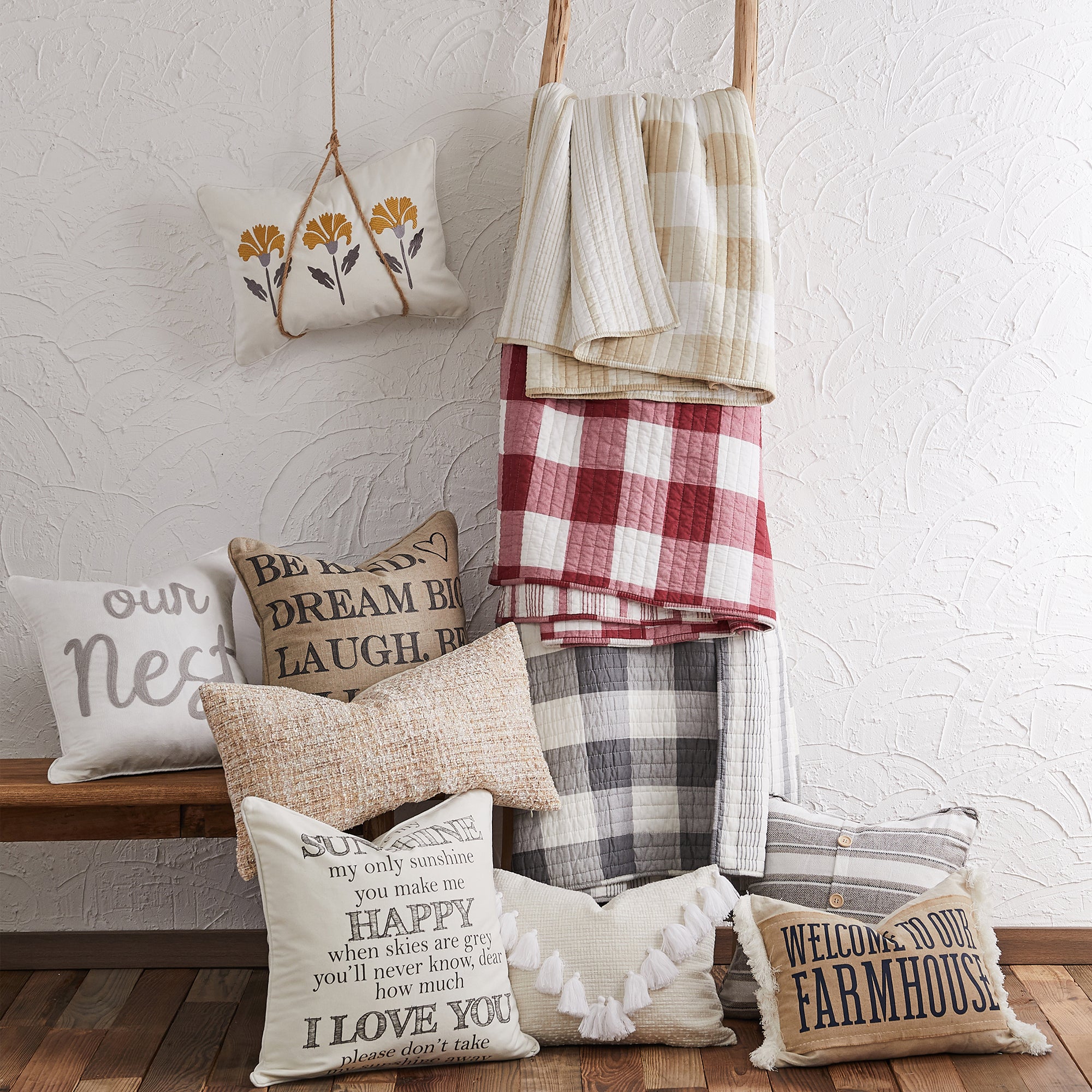 Premium Camden Quilt Set - Soft & Breathable Bedding for All Seasons - Queen/King Size - Perfect for Cozy Nights & Guest Rooms