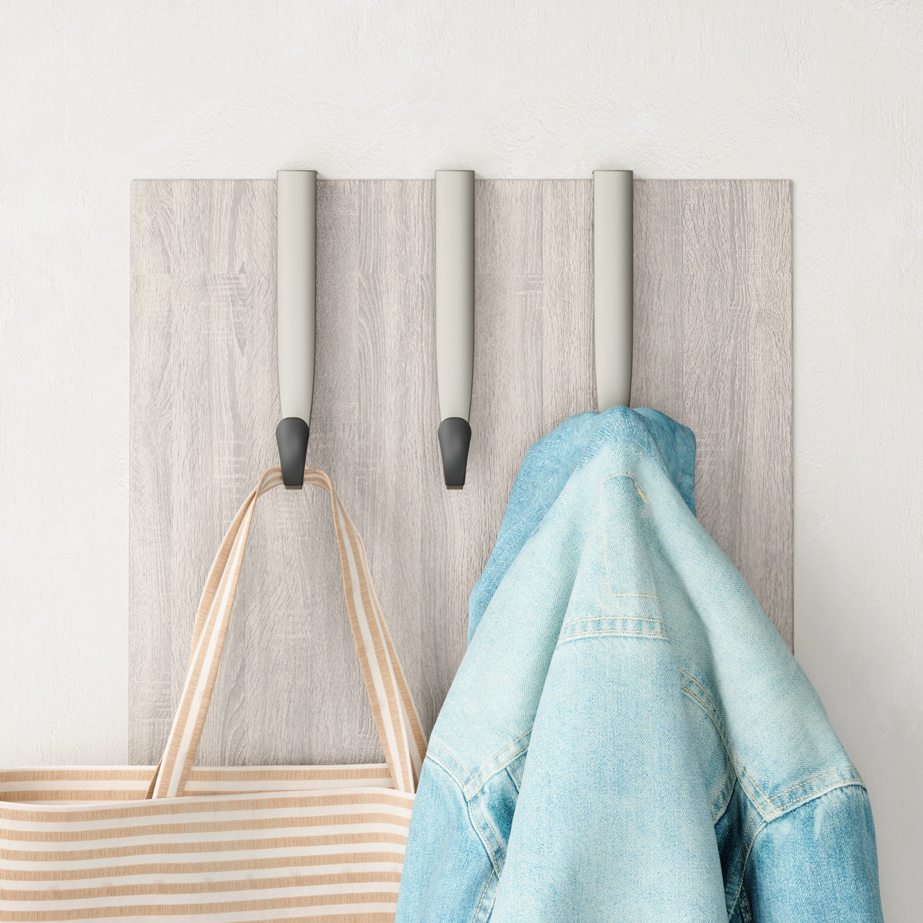 Over The Door Hooks Set of 3 - Heavy Duty Hanging Hooks for Coats, Towels & Bags - Perfect for Bedroom, Bathroom & Closet Organization