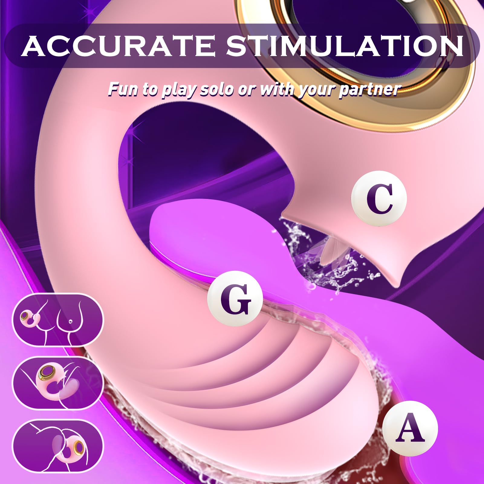 Premium Rose Sex Toy for Women - 12 Vibration & Tongue Licking Modes, G-Spot & Clitoral Stimulator, Adult Toys for Couples & Solo Play - Perfect for Romantic Nights & Spicing Up Your Relationship