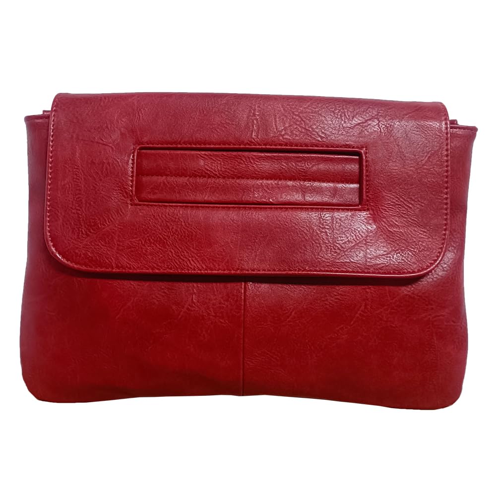 Stylish Women's PU Leather Handbag - Large Capacity Messenger Bag & Clutch Purse for Daily Use, Work, Travel and Special Occasions