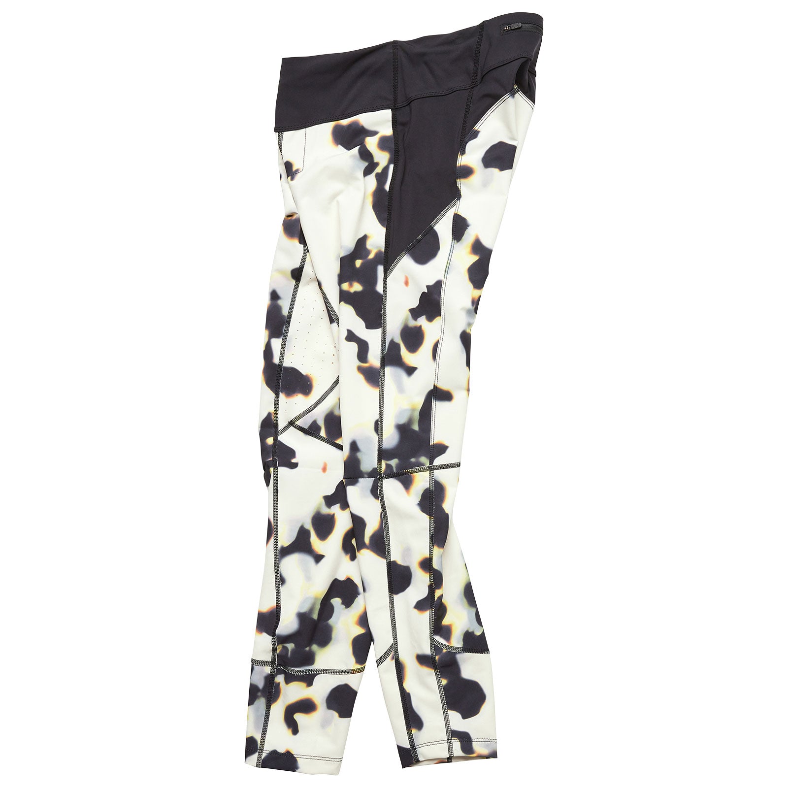 Luxury Women's Tortoise Cream Pants - High Waisted Comfortable Stretch Trousers for Work, Office & Casual Wear