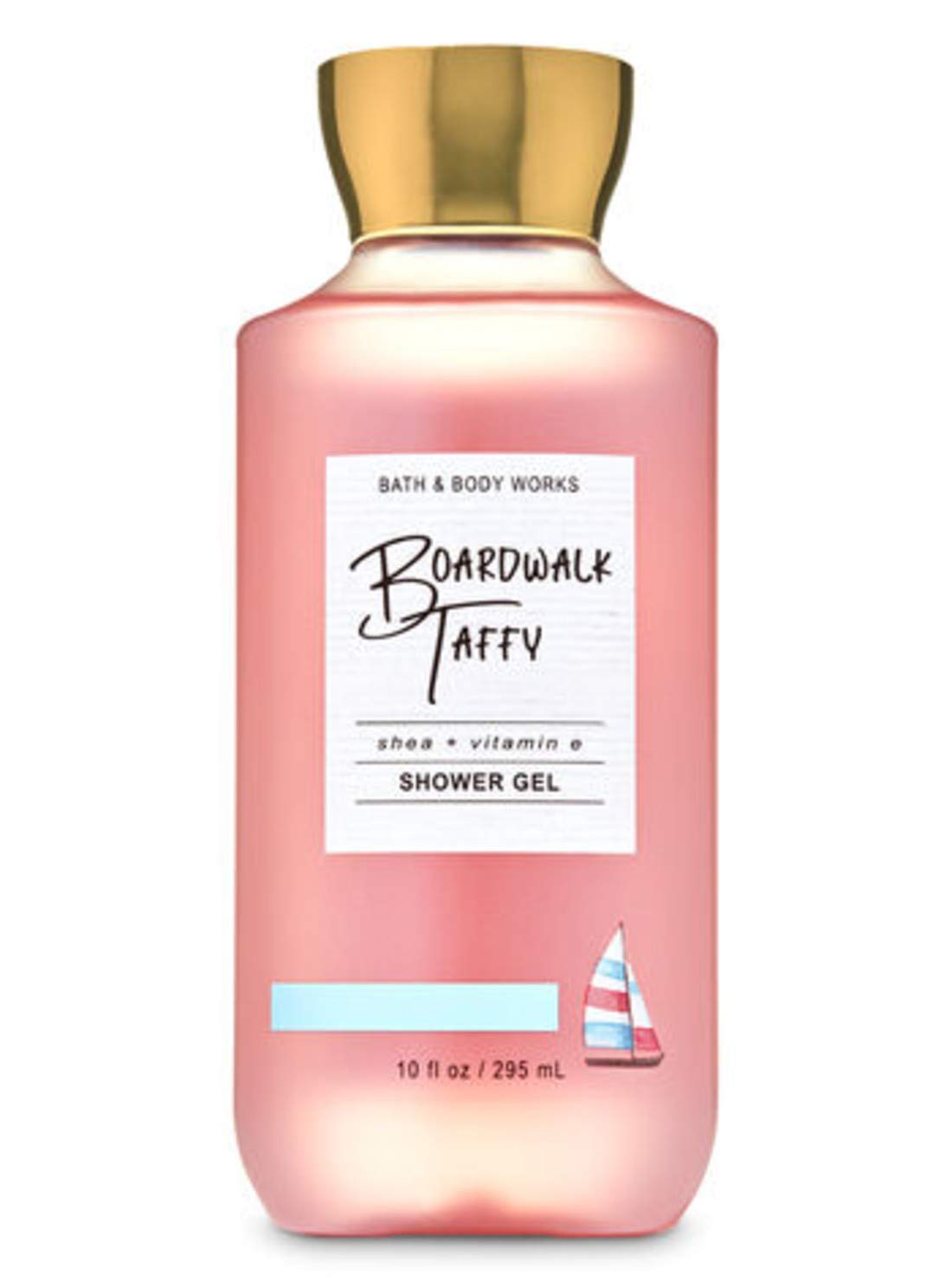 Boardwalk Taffy Scented Shower Gel - 10 oz Moisturizing Bath & Body Wash for Relaxing Shower & Spa Experience