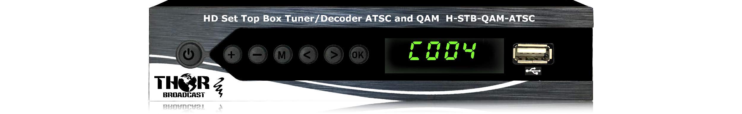 4K Ultra HD Digital TV Set Top Box Tuner Decoder - Watch Live TV & Streaming Channels | Perfect for Home Entertainment & Cable Replacement