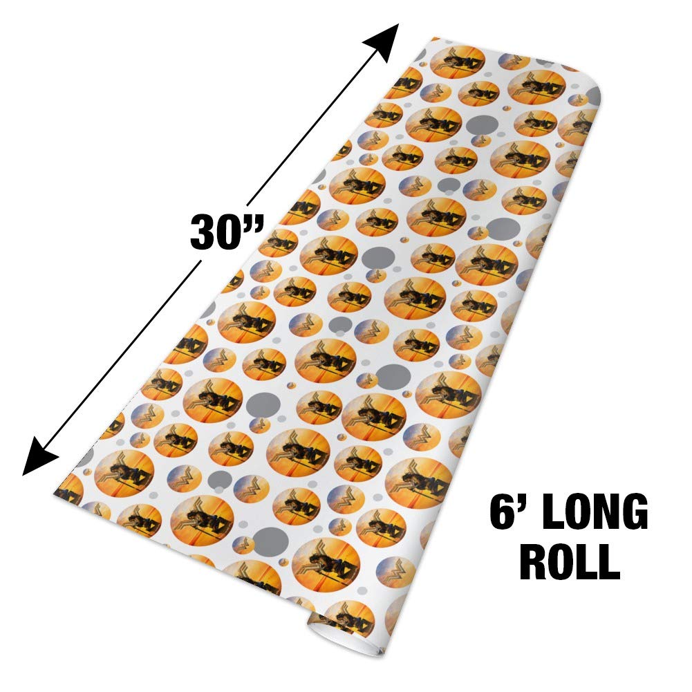 **Wonder Woman Movie Poster Gift Wrap Wrapping Paper Roll - Premium Quality, 24