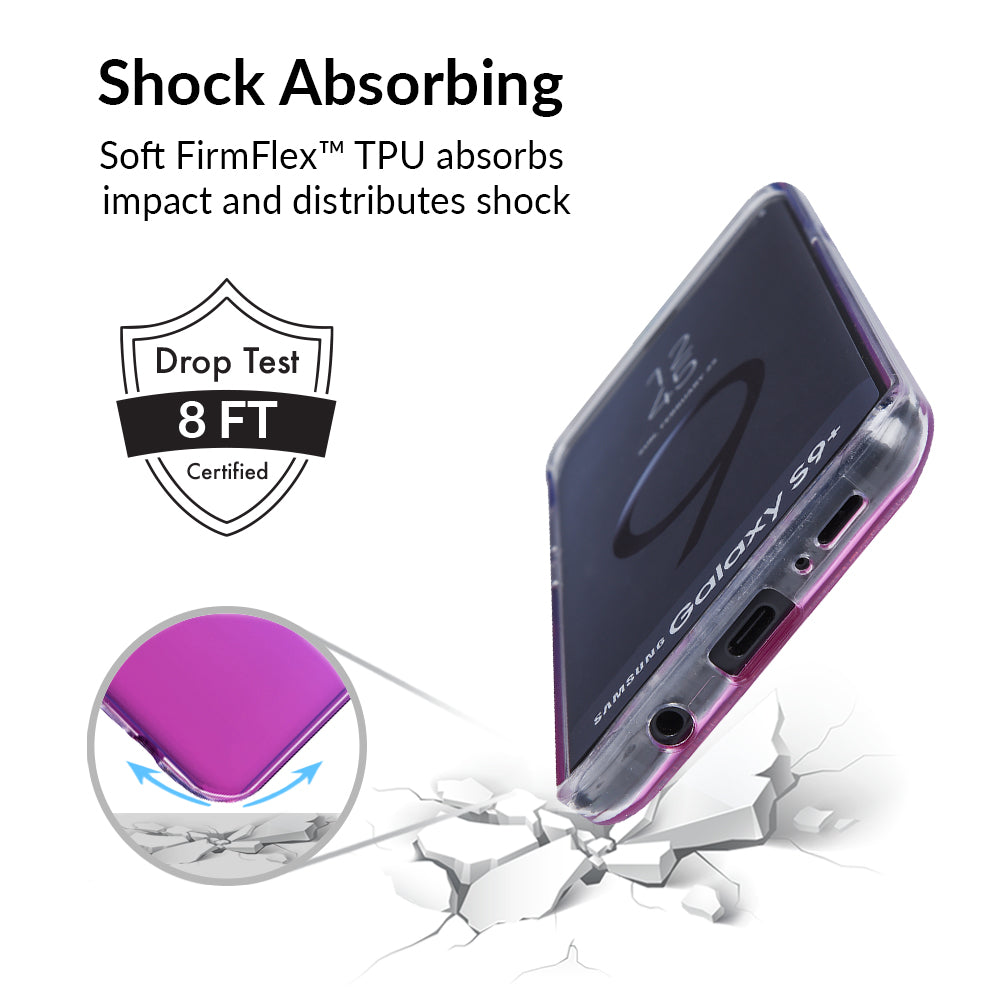 Violet Ombre Samsung Phone Case - Trendy Gradient Color Protective Cover for Samsung Galaxy S21/S20/Note 20 - Perfect for Everyday Use, Travel & Fashion Accessories