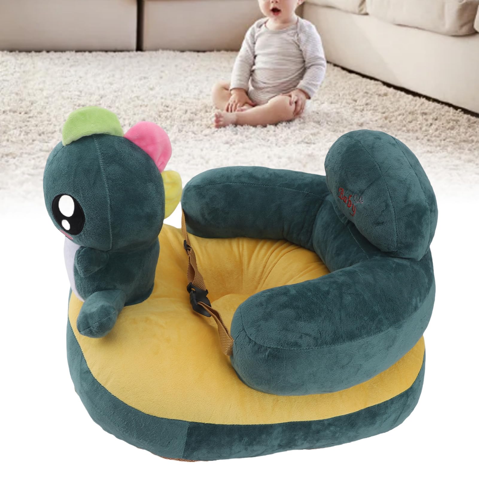 **Baby Support Sofa - Adjustable Angle, Anti-Slip Base, Portable & Stable for Infants - Perfect for Home, Nursery, or Travel Use**