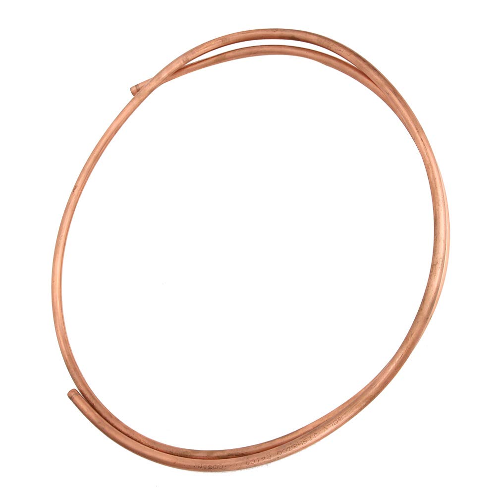 High-Quality Soft Copper Tube for Refrigeration & AC - Oxidation Resistant Freezer Copper Pipe - Perfect for HVAC, Refrigerators, and Air Conditioning Systems