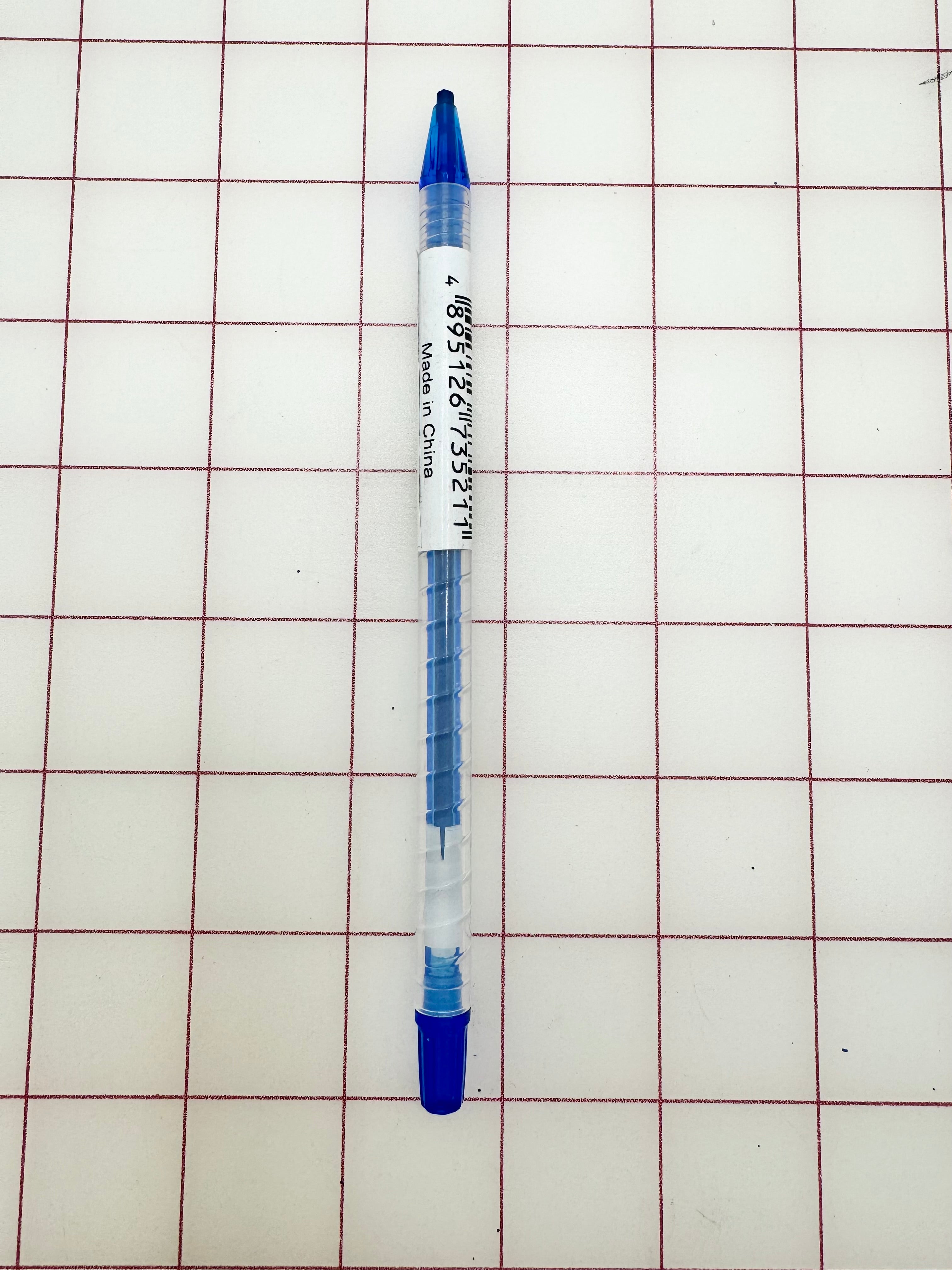 Blue Water Erasable Marking Pen - Washable & Reusable Fabric Marker for DIY Crafts, Sewing, Quilting & Temporary Labels - Perfect for Clothing, Fabric & Home Projects