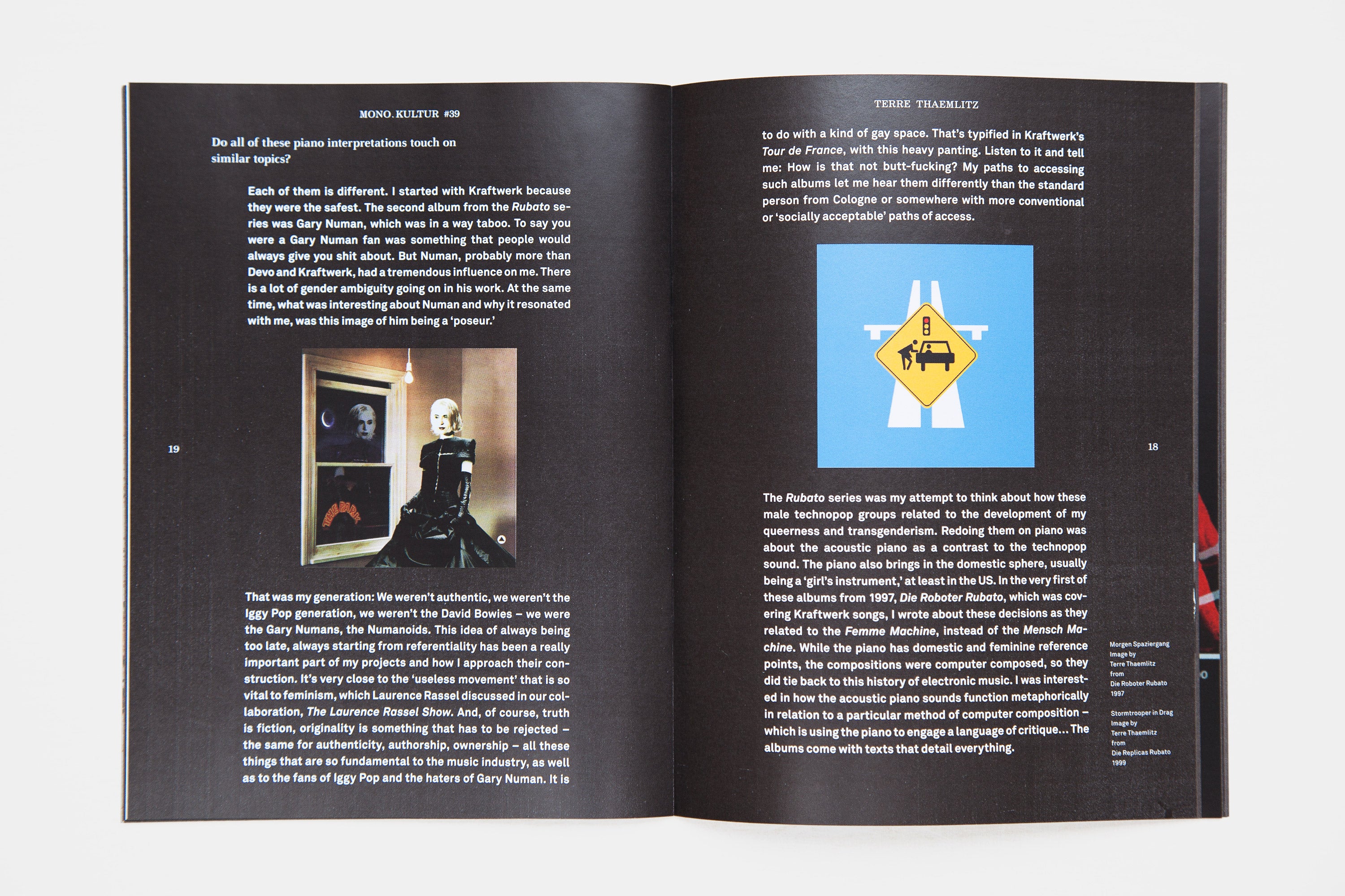 mono.kultur #39 - Terre Thaemlitz: The Arrogance Of Optimism | Art Magazine, Contemporary Culture & Music Critique | Perfect for Collectors, Art Students & Cultural Enthusiasts