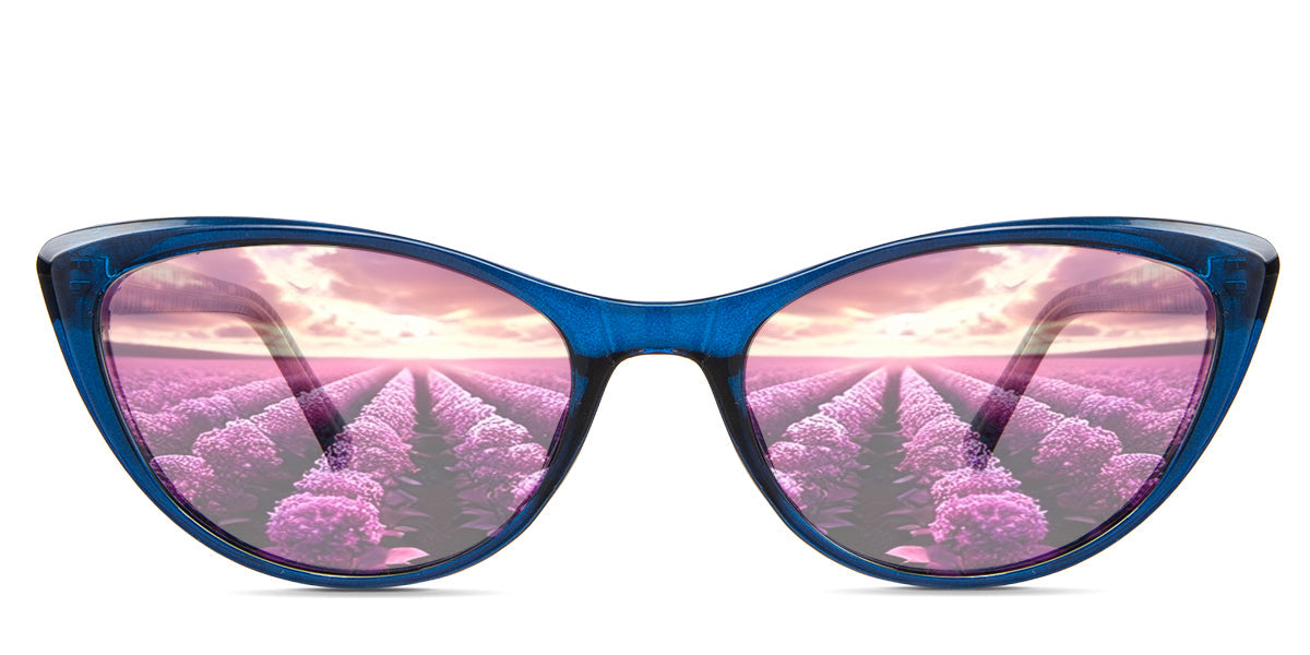 Tinsley Women's Prescription Tinted Glasses - Stylish & UV Protection for Work, Driving & Outdoor Activities