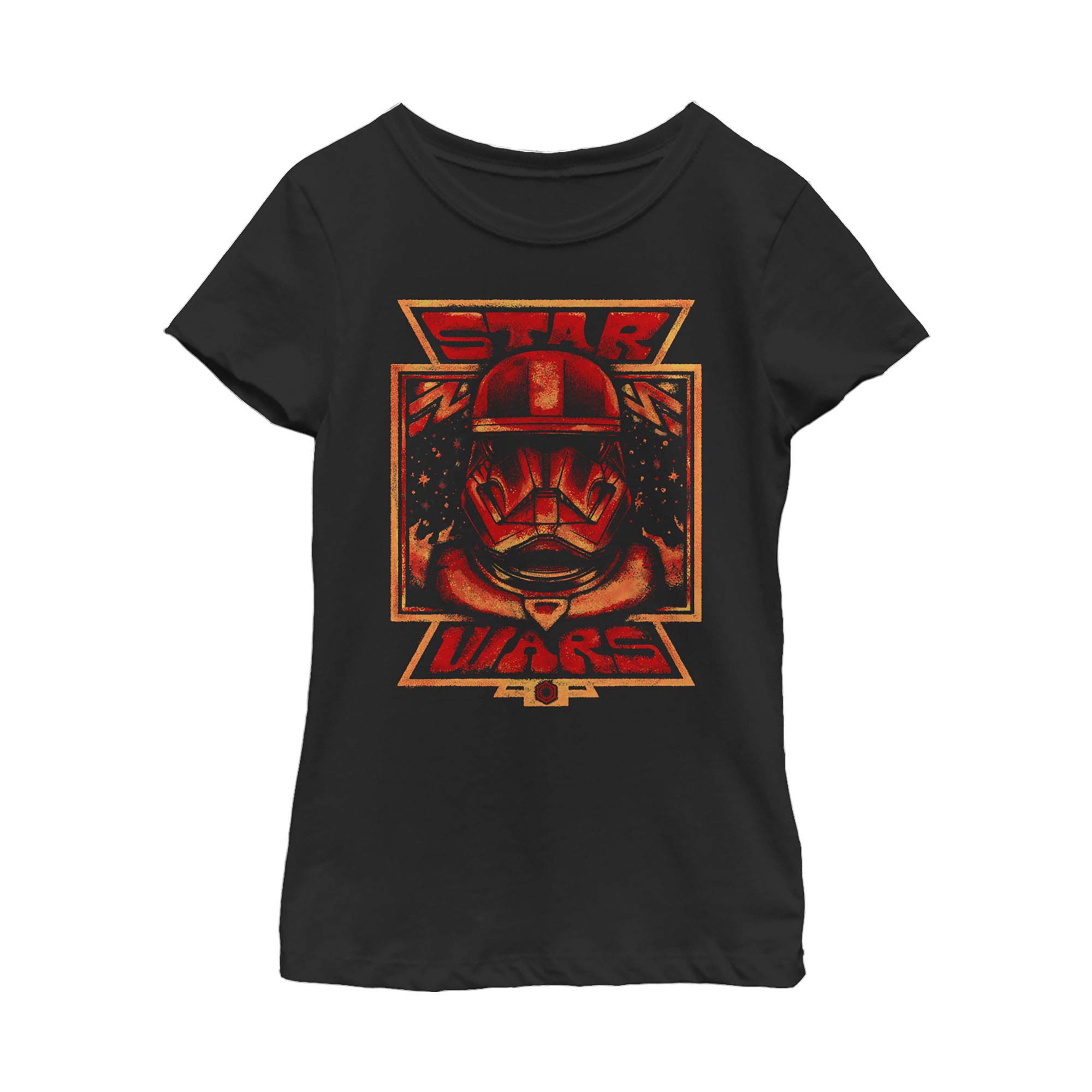 Fifth Sun Girls' Red Perspective Graphic T-Shirt - Trendy Casual Tee for Teens & Kids - Perfect for School, Outings & Everyday Wear