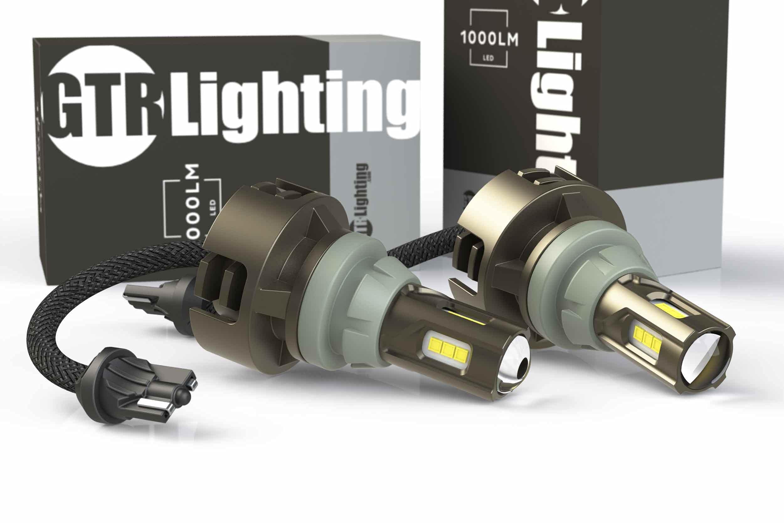 GTR Lighting LED Bulbs 921/T15 - Ultra Bright Reverse Backup Lights (1 Pair) - Pure White Error-Free Plug & Play Bulbs - Perfect for Trucks, SUVs & Cars - 2x GTR.LED434