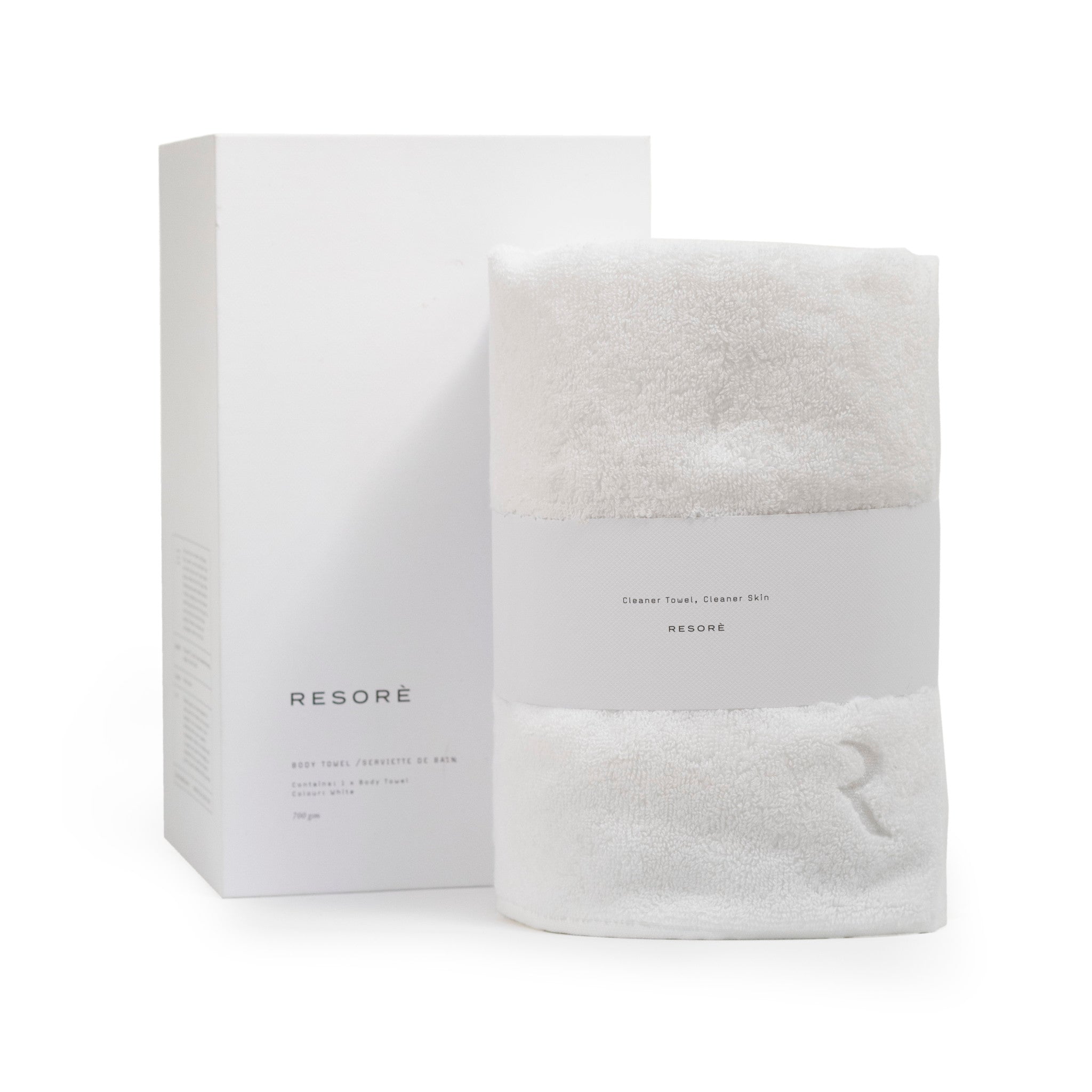 Resore Body Towel - Super Absorbent Microfiber Quick Dry Bath Towel for Gym, Yoga & Travel - Soft & Lightweight for Sports, Spa & Beach Use