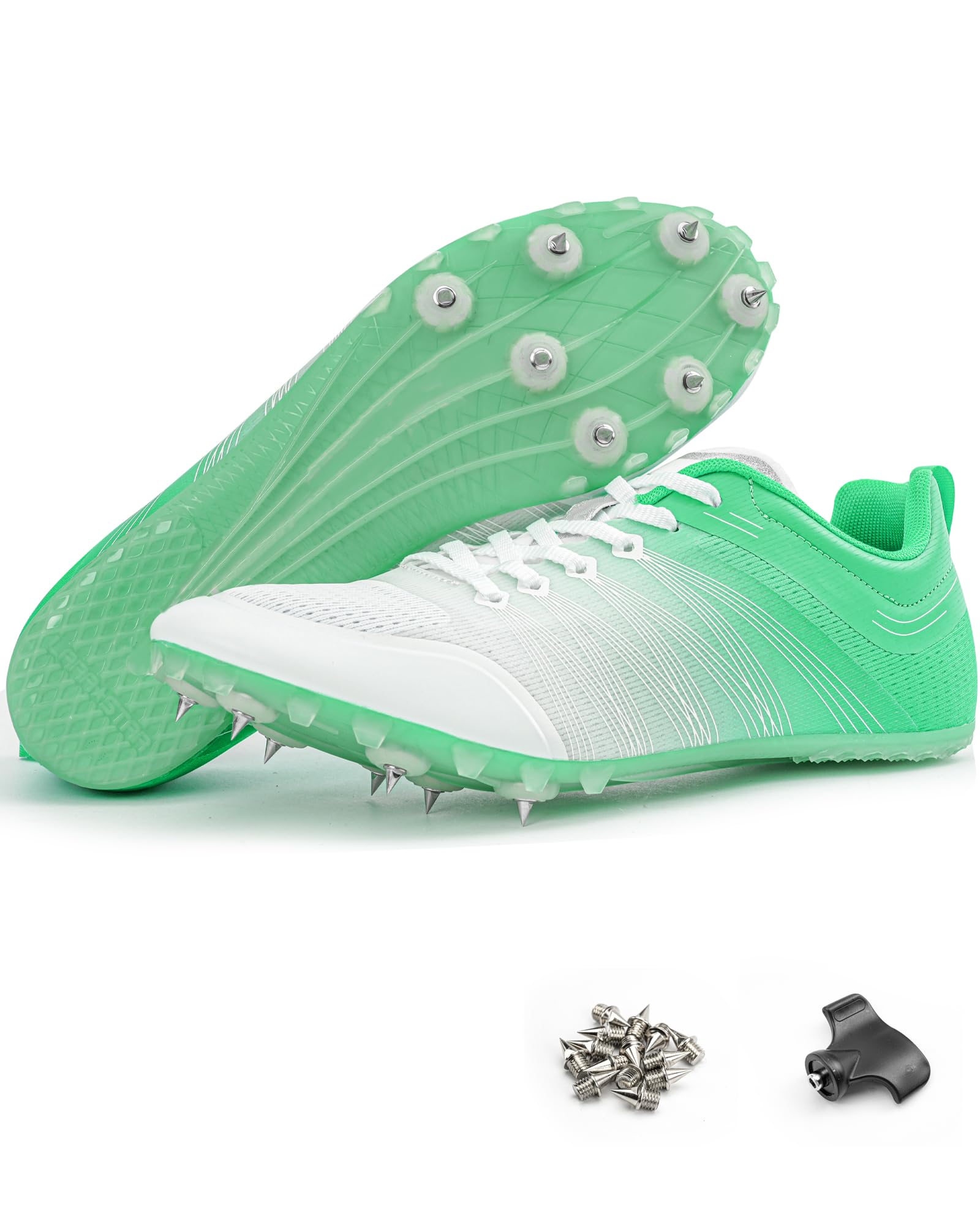 Men's & Women's Track Spikes Shoes - Lightweight Sprinting & Running Shoes for Track & Field - Kids & Youth Track Cleats for Training & Competition - Perfect for Sprinters, Runners & Athletes