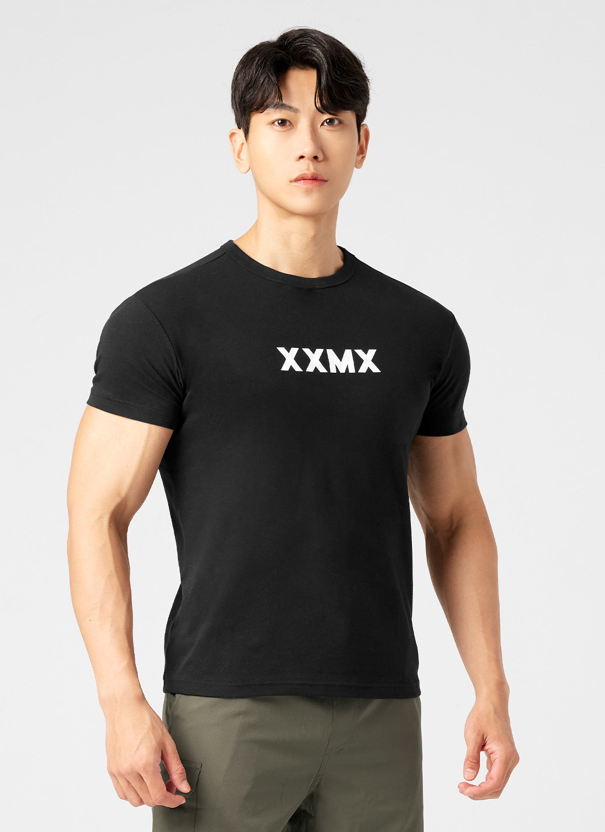 Musclefit Dual Light Short Sleeve Workout Shirt for Men - Gym, Running & Training Performance Apparel