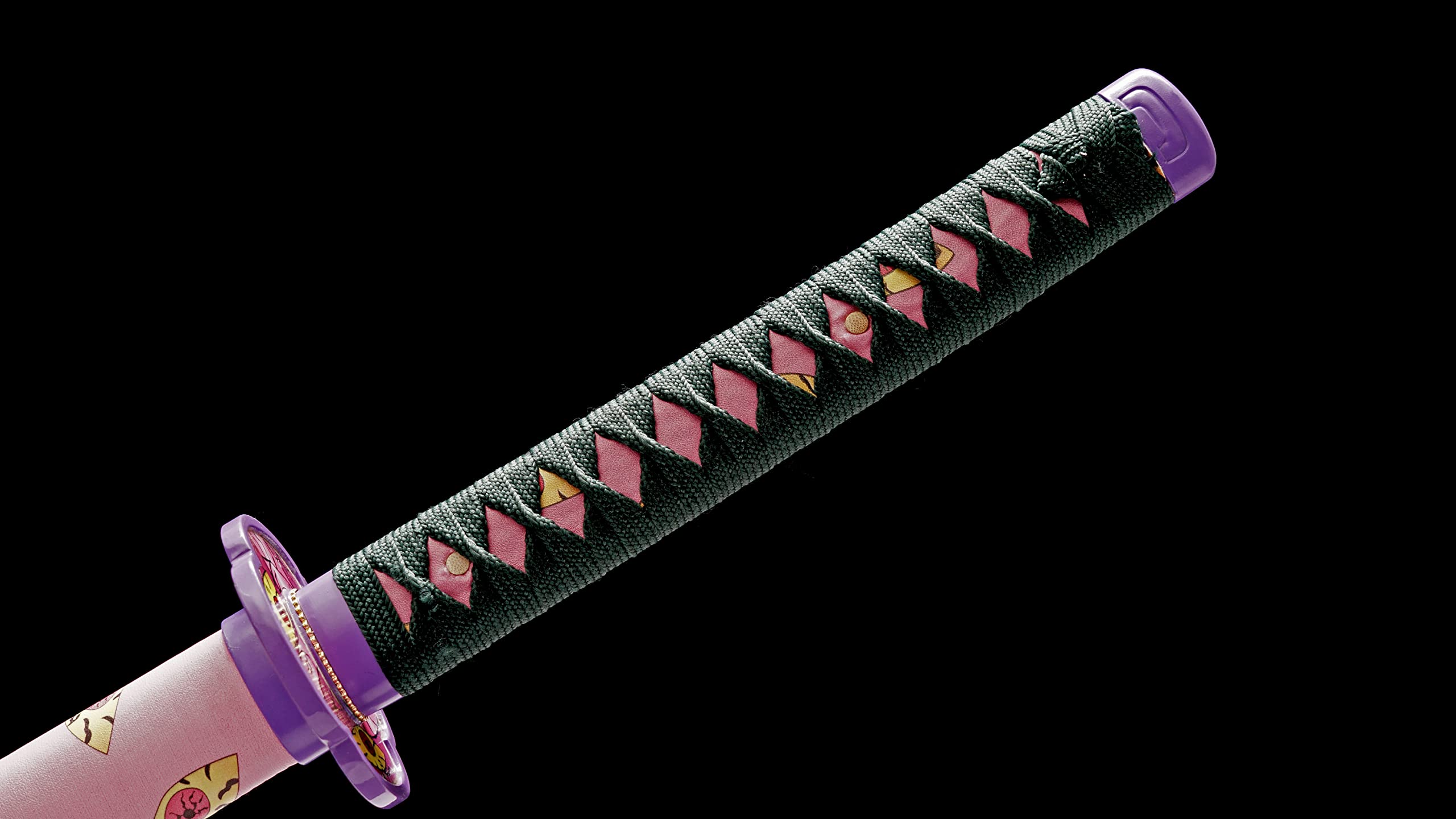 Demon Slayer Sword - Kimetsu no Yaiba Tanjiro Kamado & Shinobu Kochou Cosplay Replica - High Carbon Steel Anime Prop for Collectors & Cosplay Events