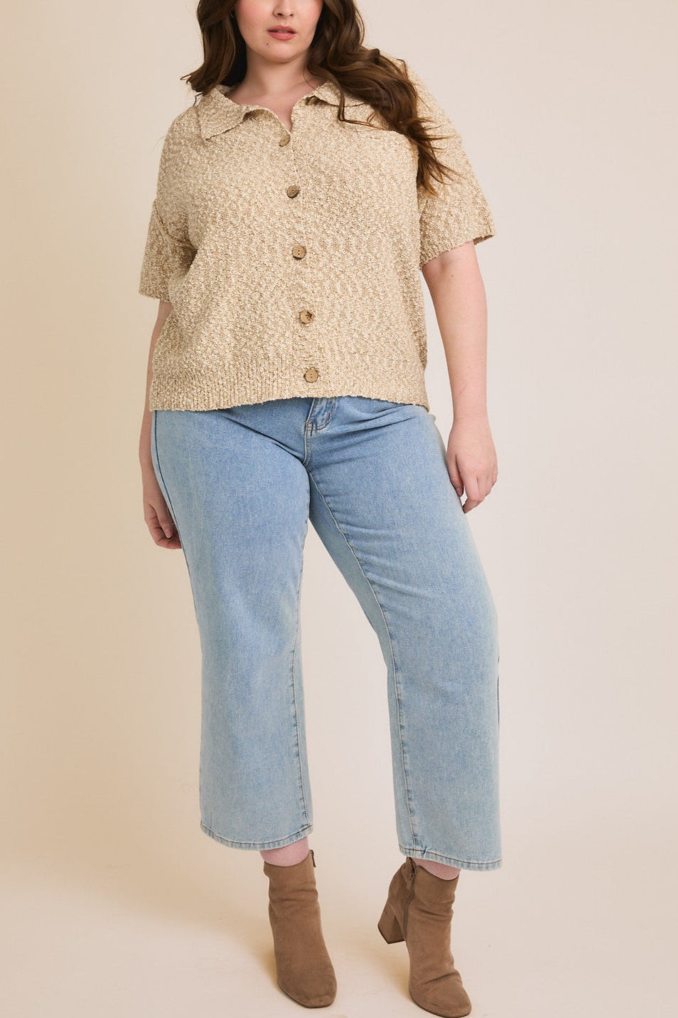 Textured Short Sleeve Cardigan for Women - Lightweight Open Front Knit Sweater | Perfect for Spring, Summer Layering & Casual Outfits