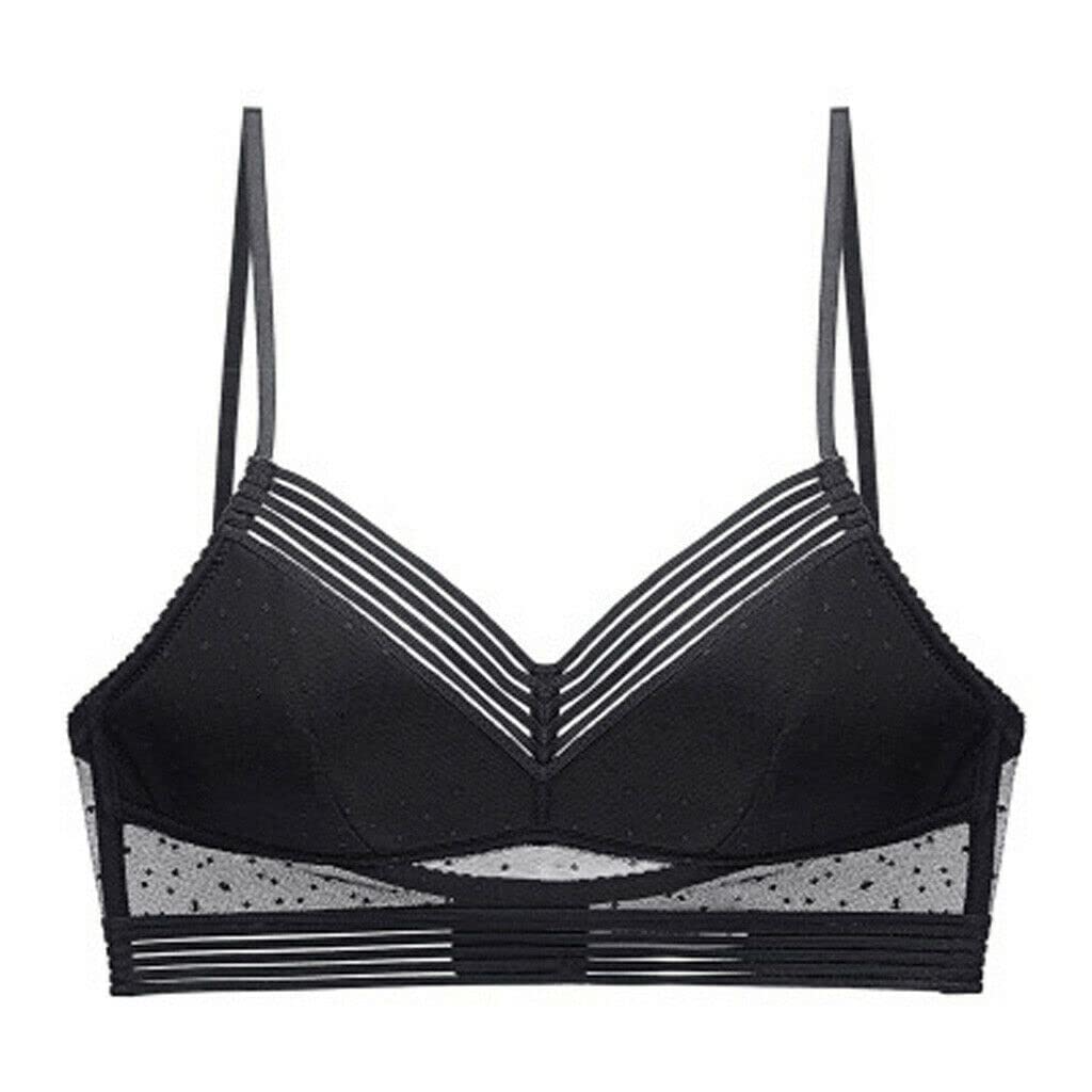 Starry Bra - Wireless Lace Lifting Bra with Low Back & U-Back Design for Women | Comfortable & Sexy Support | Perfect for Evening Dresses, Backless Outfits & Special Occasions