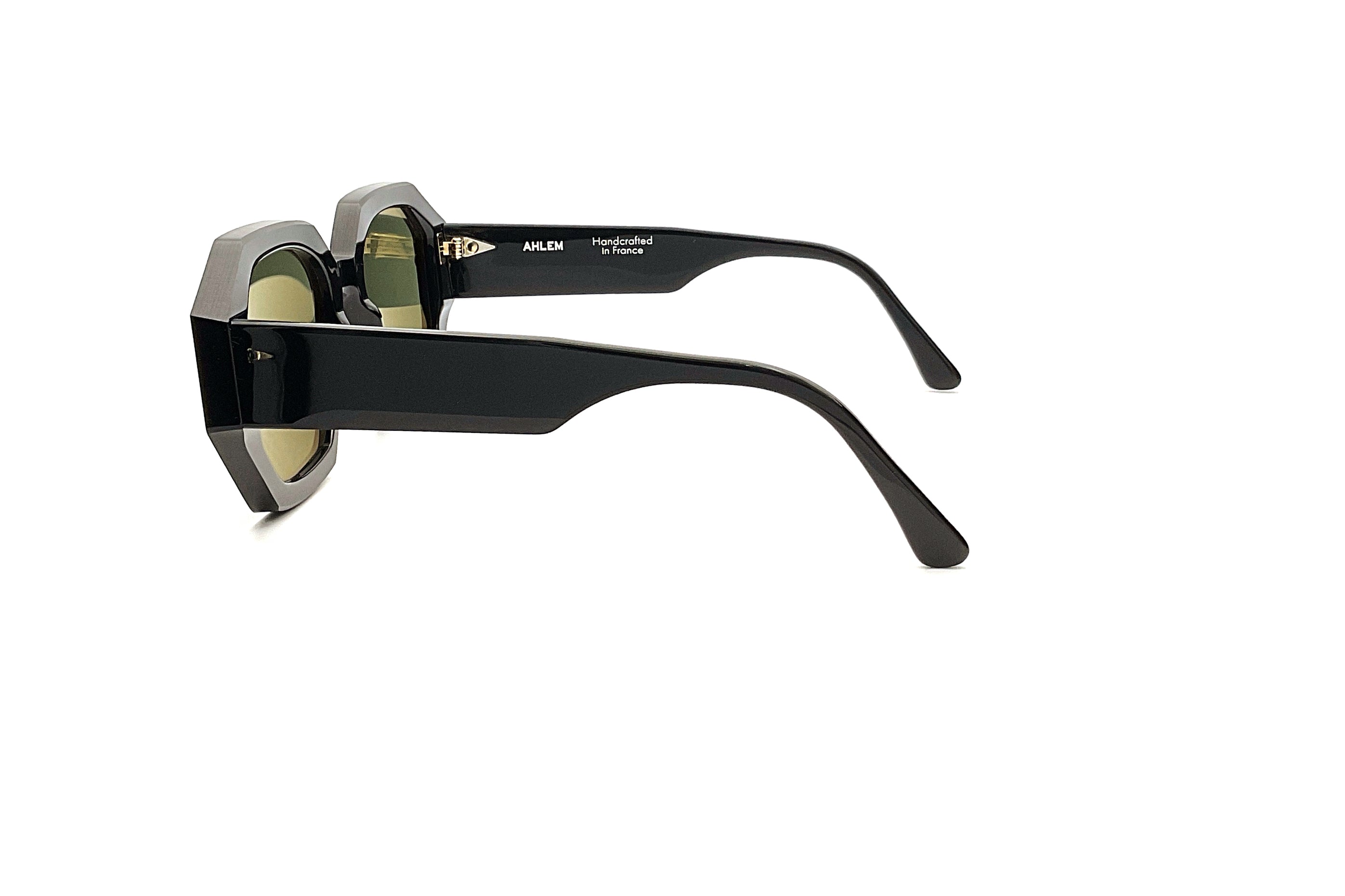 Ahlem Rennes Black Sunglasses - Polarized UV Protection for Women & Men - Perfect for Driving, Beach & Outdoor Activities