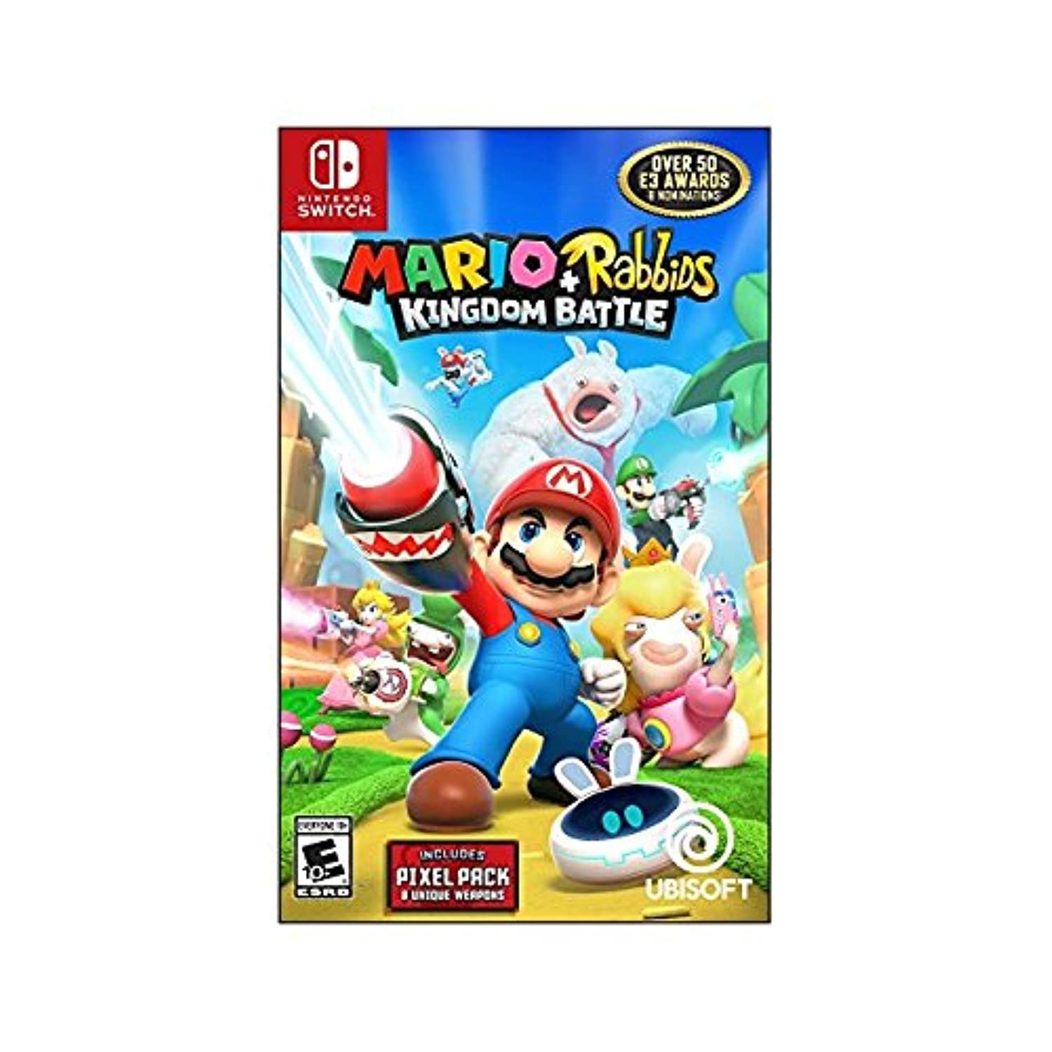 Mario + Rabbids Kingdom Battle for Nintendo Switch - Fun Adventure Game for Kids & Adults | Perfect for Family Game Nights & Party Play