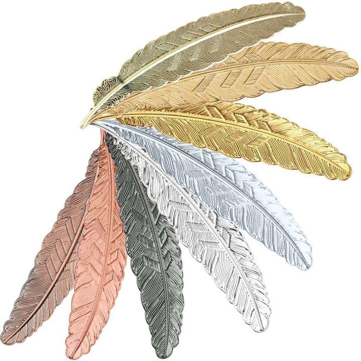 8-pack Feather W/ Hole