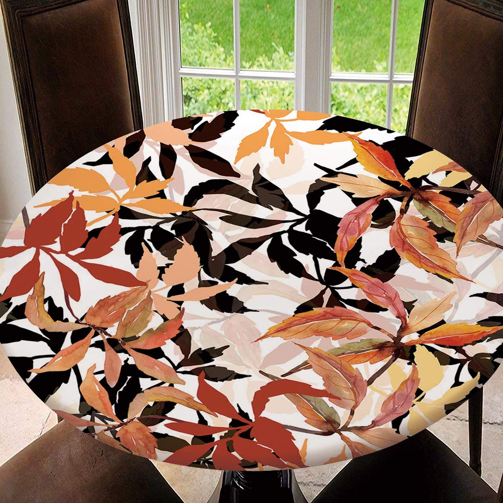 Waterproof Elastic Round Tablecloth - 43