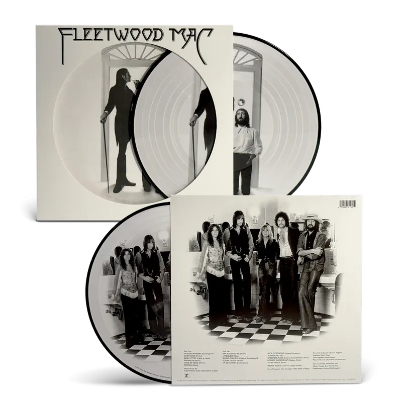 Fleetwood Mac Picture Disc Vinyl Record - Limited Edition Collectible Music Album for Vinyl Enthusiasts & Music Lovers - Perfect for Home Listening, Gifts, and Music Collections