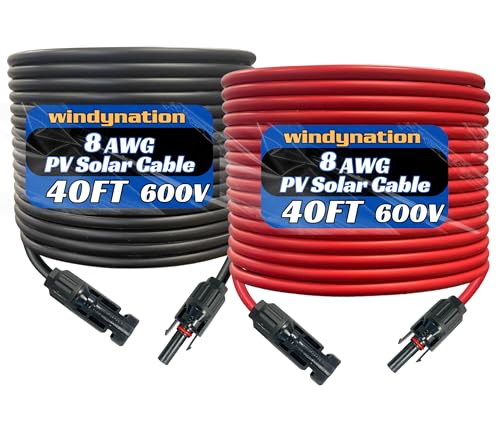 40 Feet Black + 40 Feet Red