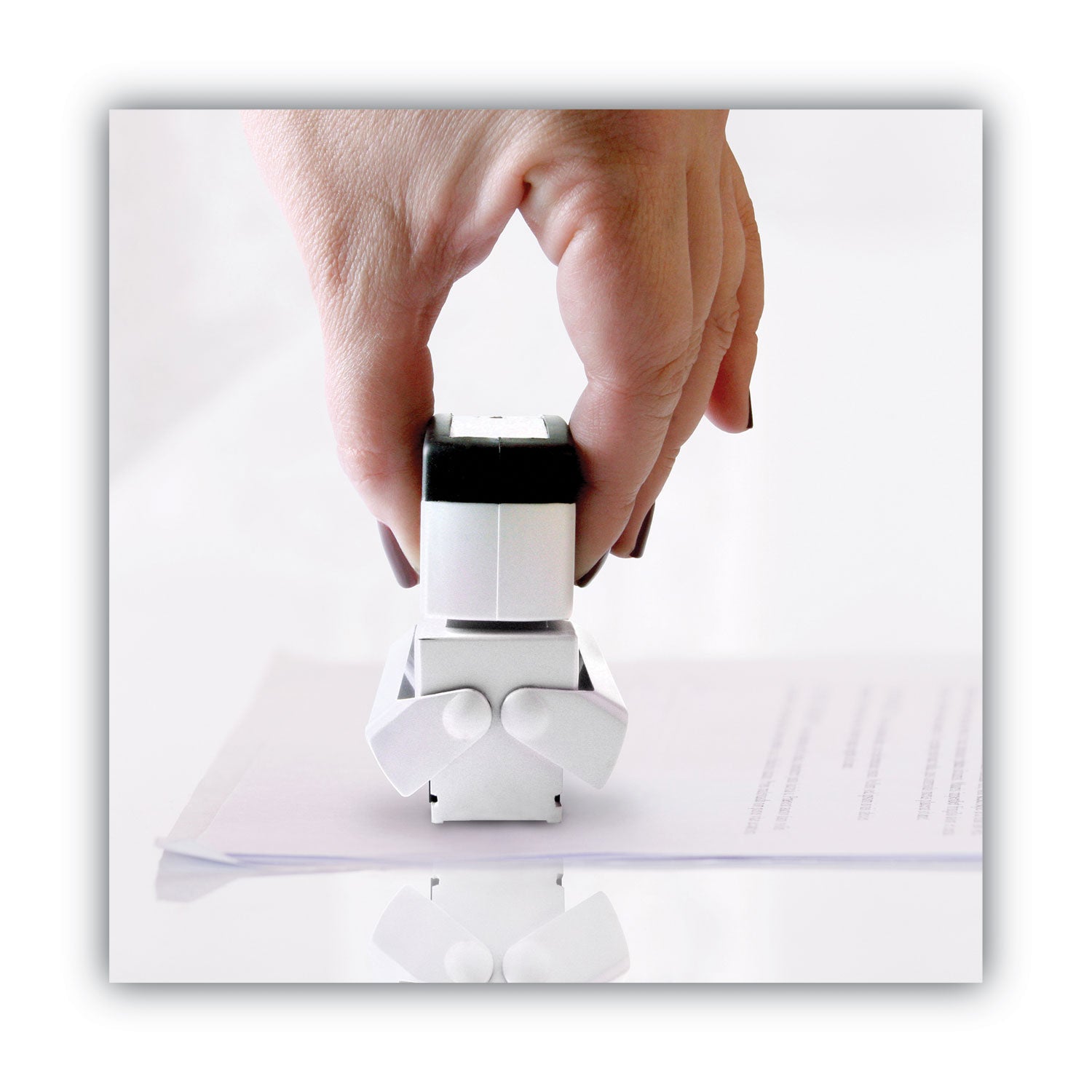 ACCUSTAMP2® Pre-Inked Shutter Stamp - Blue, 1.63