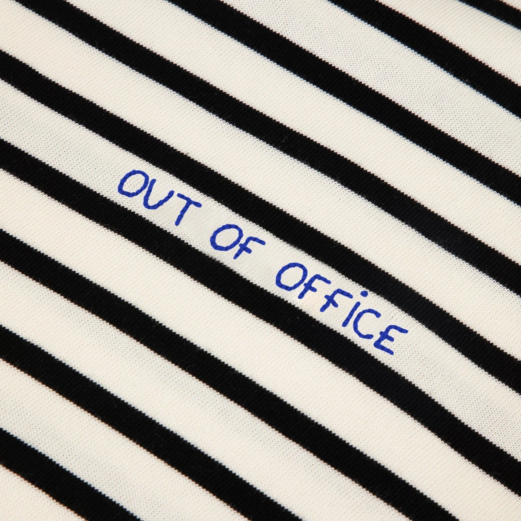 Out of Office Montpar Sailor Shirt (Ivory Black) - Stylish Casual Button-Up for Men | Perfect for Work, Date Night & Summer Outfits