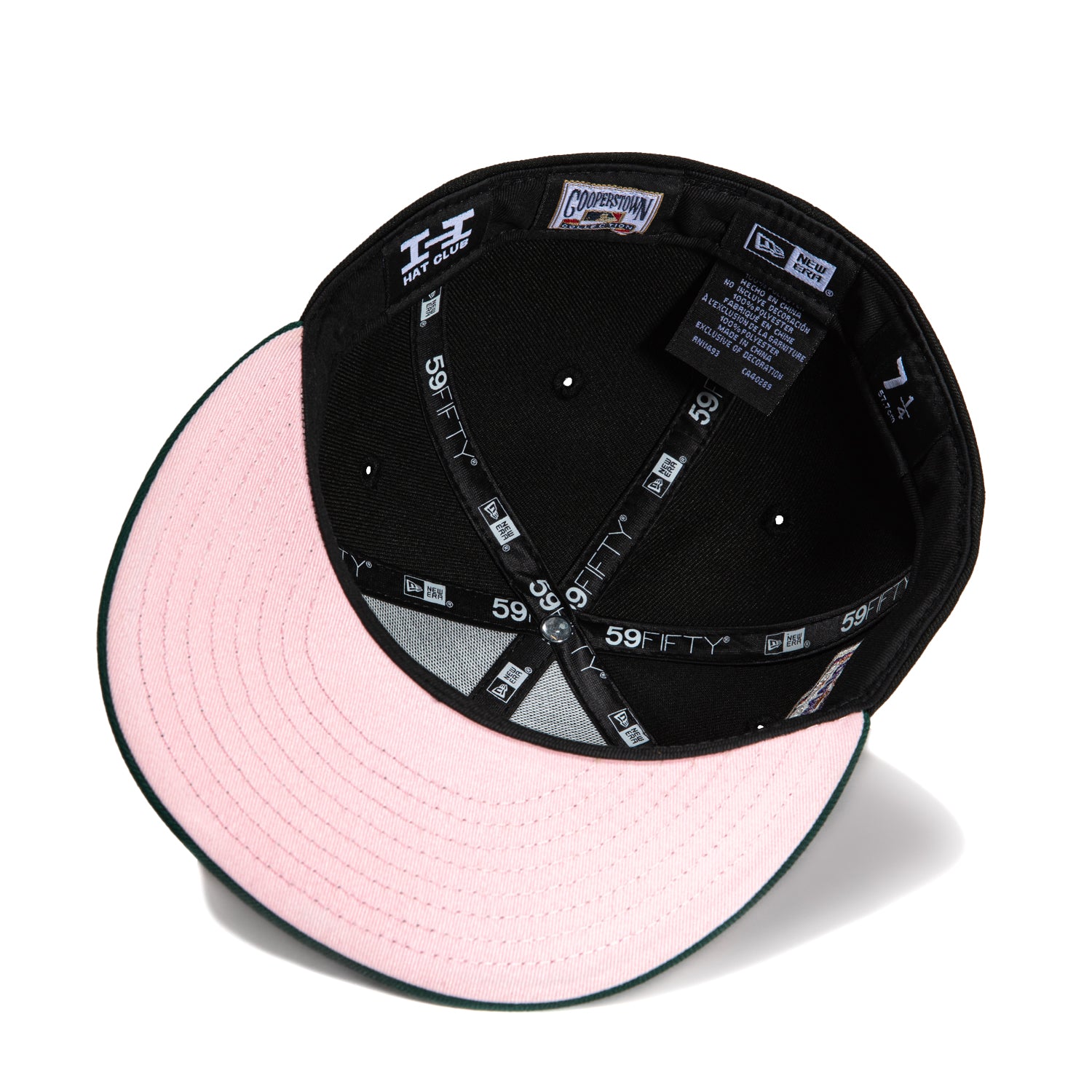 New Era 59Fifty Arizona Diamondbacks MLB Baseball Cap with Inaugural Patch - Black, Green & Metallic Copper - Adjustable Snapback Hat for Sports Fans & Streetwear Fashion