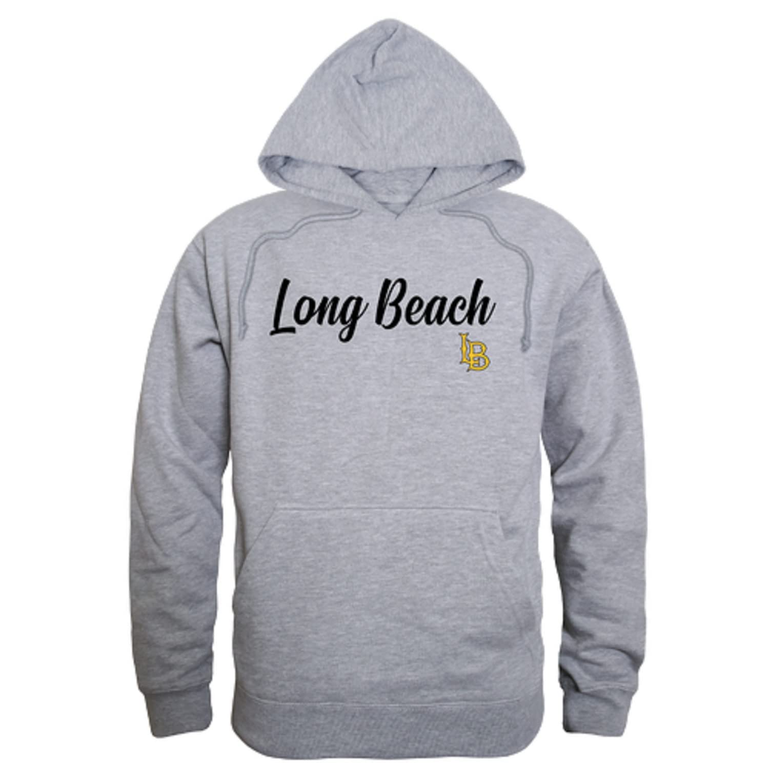 BH FASHION COMPANY Cal State University Long Beach CSULB NCAA College Script Hoodie Sweatshirt - Comfortable & Stylish for Campus Life, Game Day & Casual Wear