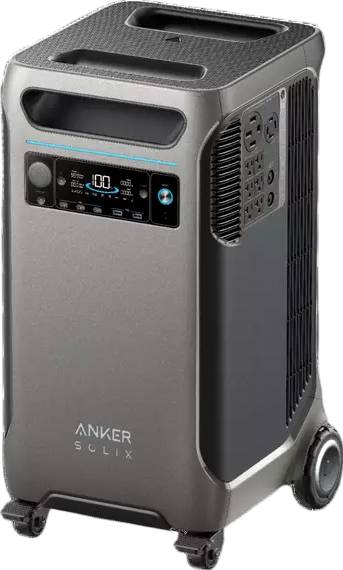 Anker SOLIX F3800 Portable Power Station 3840Wh 6000W - Solar Generator for Home Backup, Camping & Outdoor Adventures, Emergency Power Supply for Blackouts & RV Travel