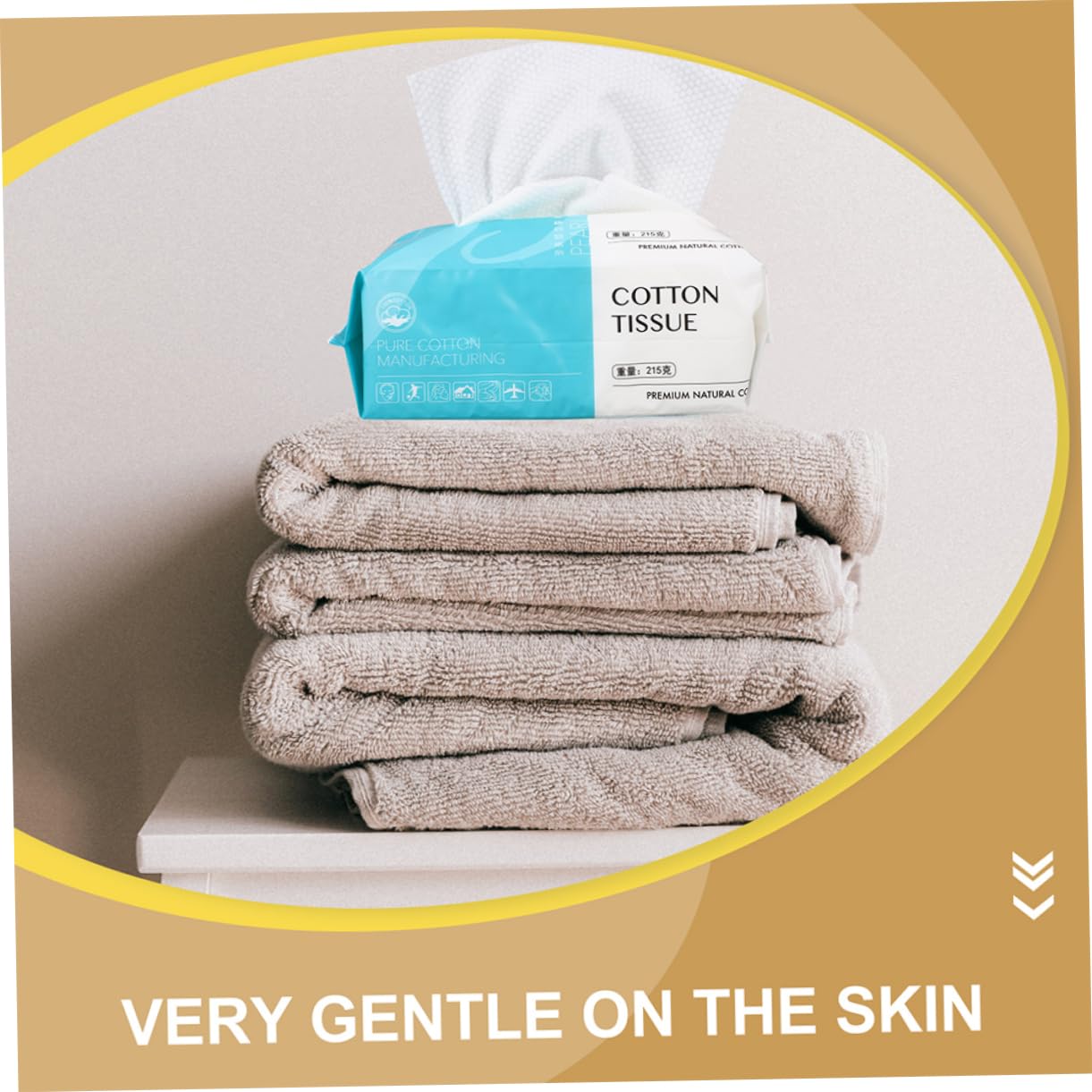 FRCOLOR 2-Pack Soft Thickening Face Towels - Gentle Makeup Remover & Cleansing Washcloths for Face, Toner & Skincare - Premium White Cotton Fiber Facial Towels for Daily Beauty Routine & Spa Days