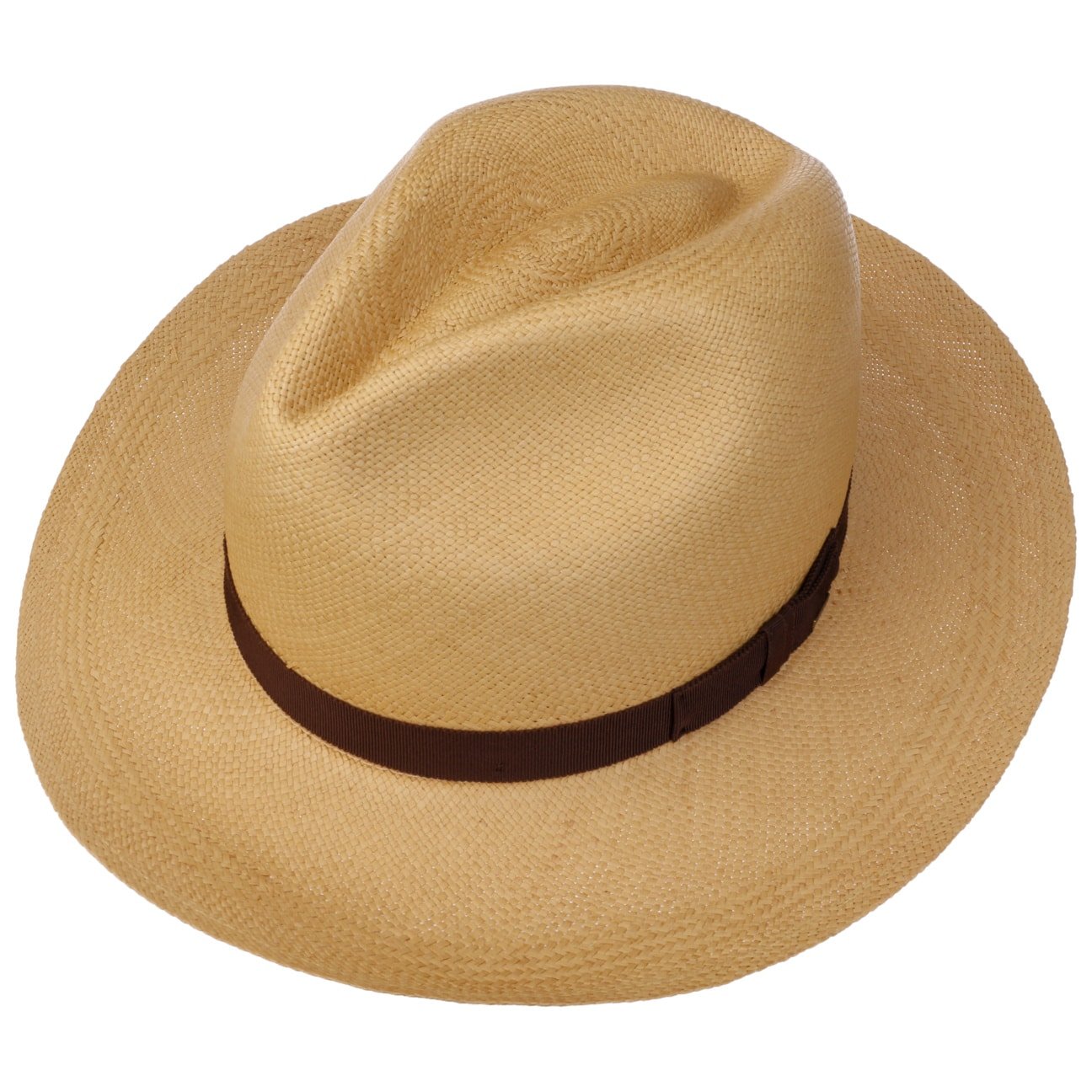 Bailey 1922 Ardit Panama Hat - Handwoven Straw Fedora for Men & Women | Sun Protection, Summer Beach, Outdoor Travel, Wedding & Casual Wear