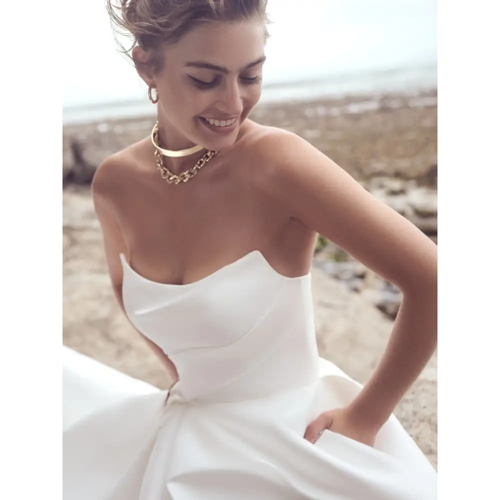 Aspen by Sottero and Midgley | Elegant Wedding Dress for Brides | Perfect for Church Ceremonies & Outdoor Weddings